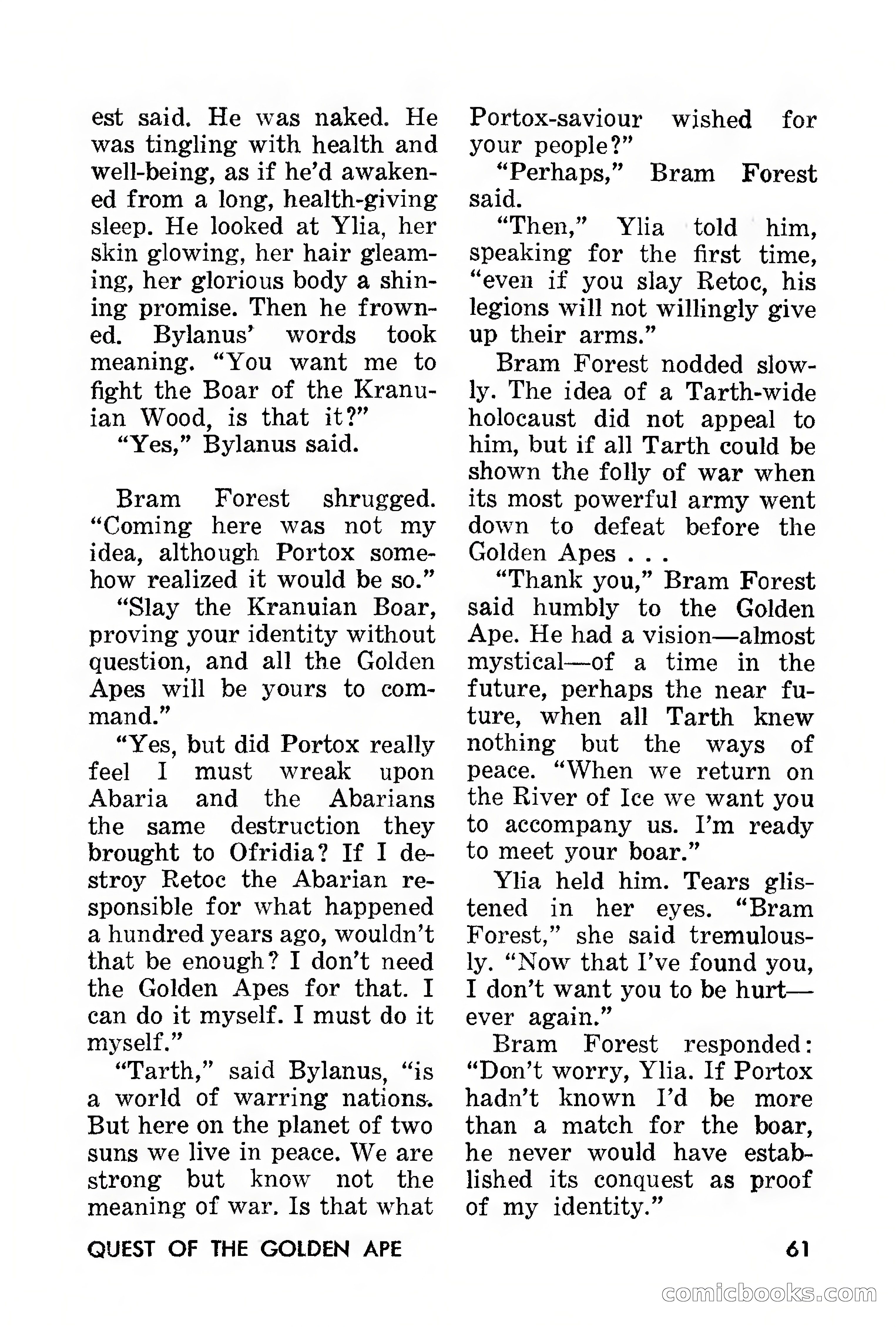 Amazing Stories, March 1957 — page 61 of 132
