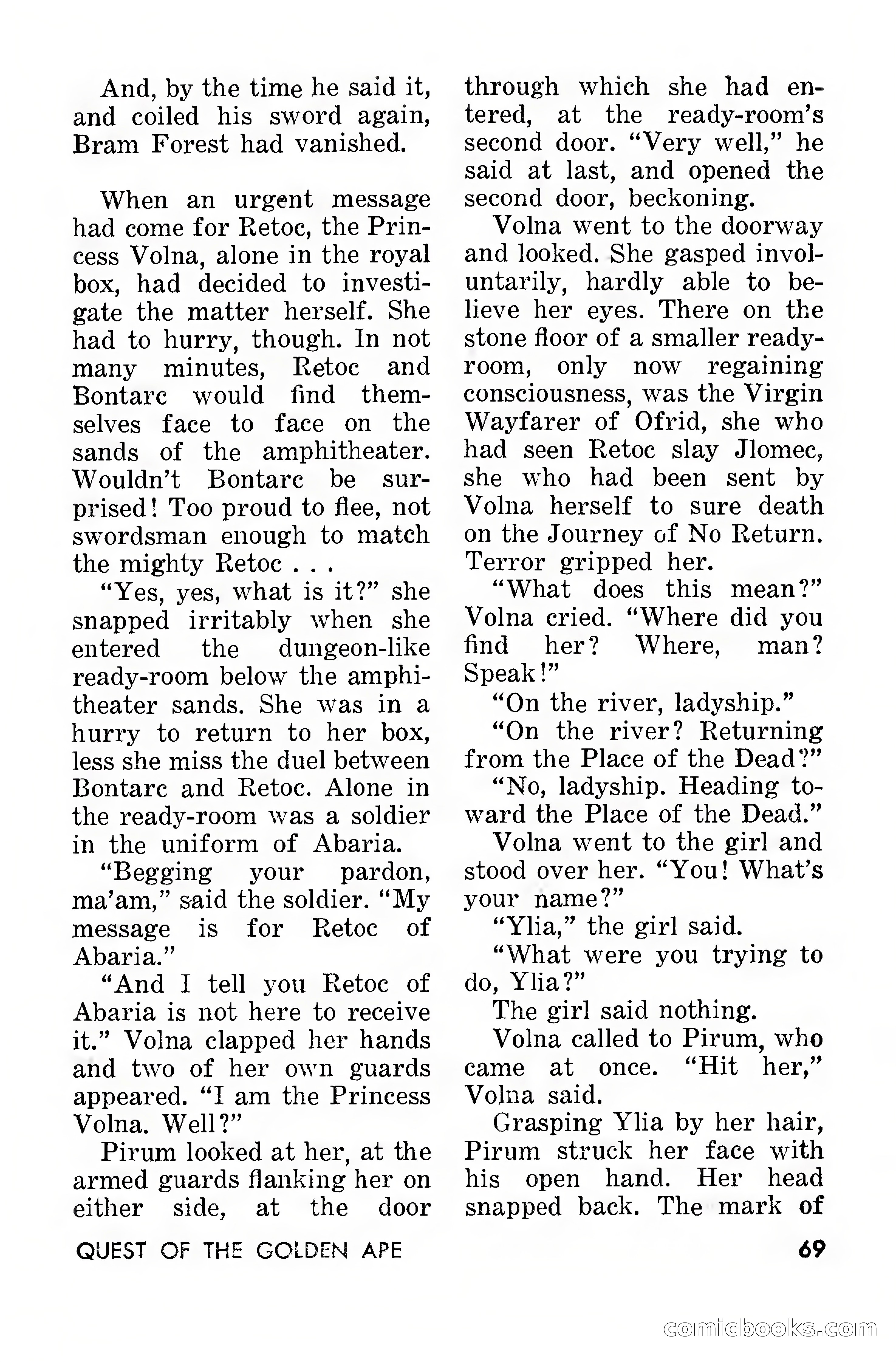 Amazing Stories, March 1957 — page 69 of 132