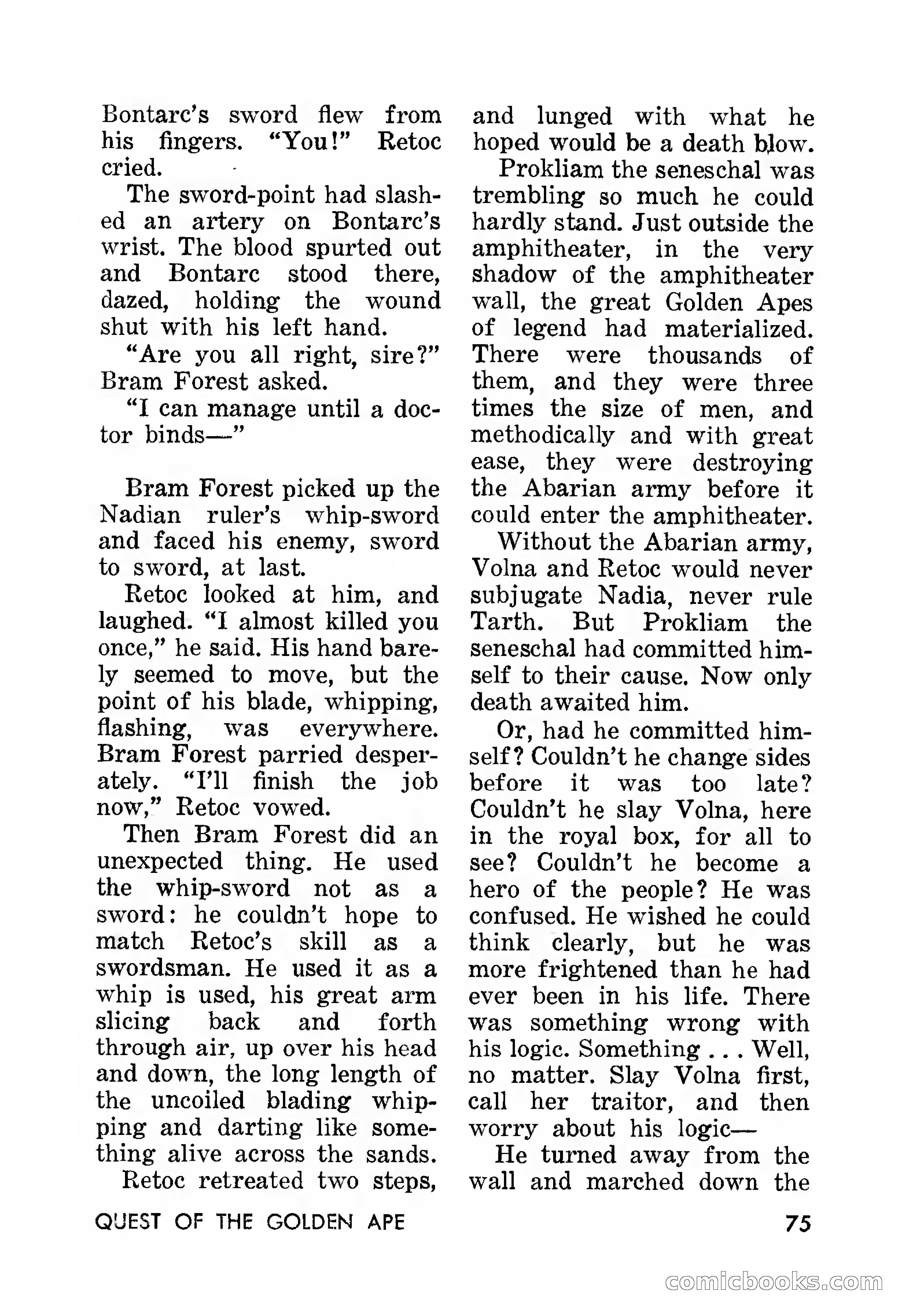 Amazing Stories, March 1957 — page 75 of 132