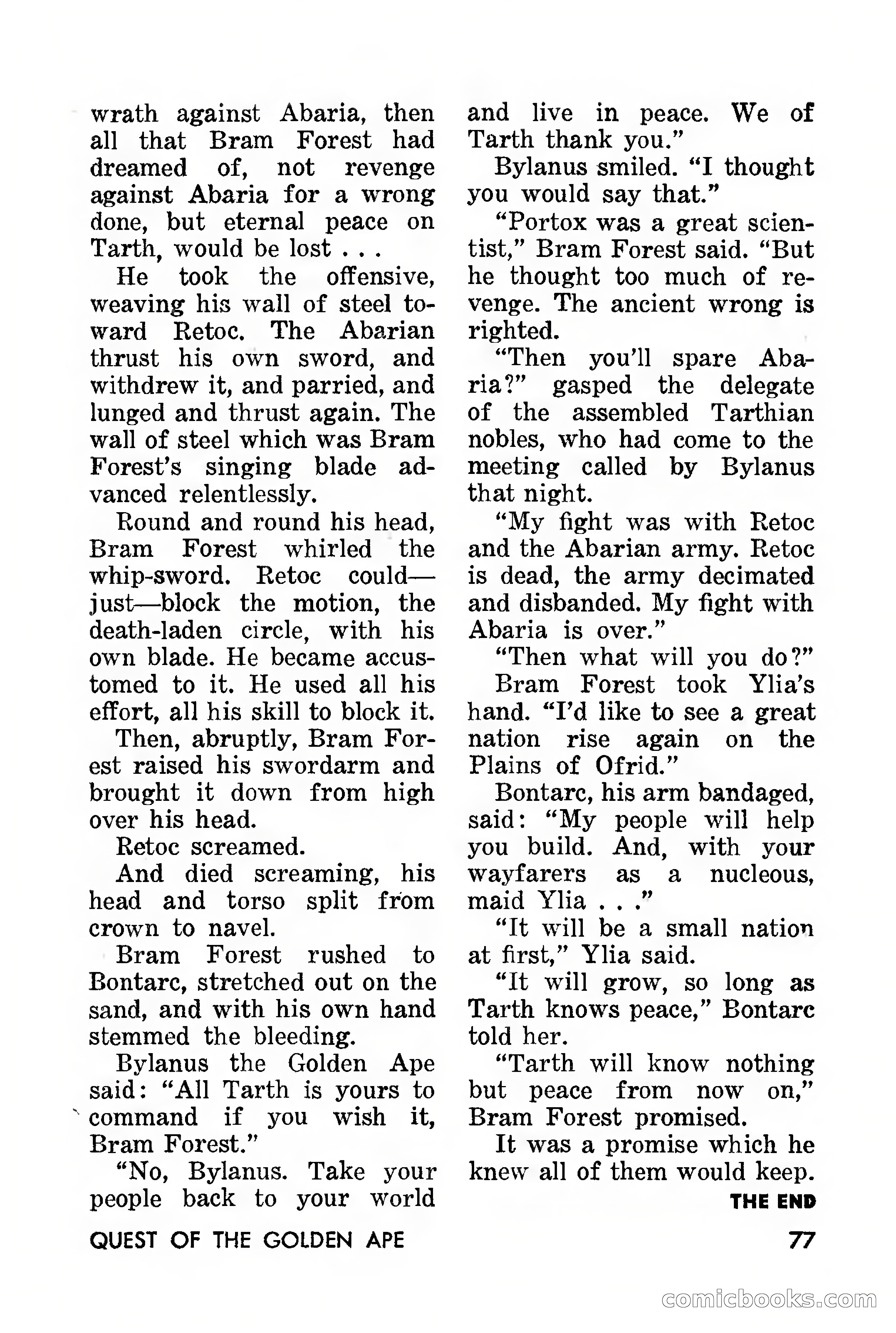 Amazing Stories, March 1957 — page 77 of 132