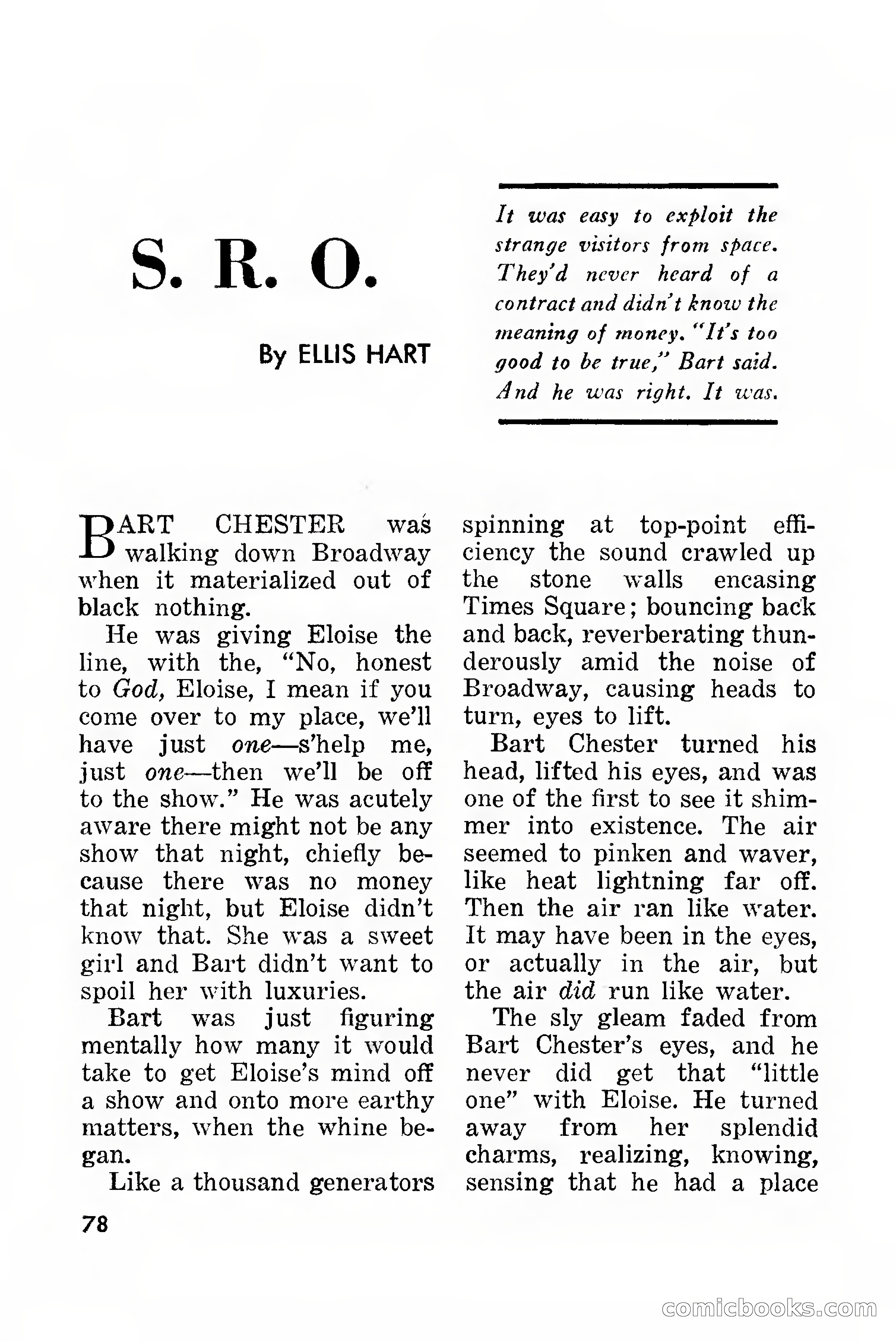 Amazing Stories, March 1957 — page 78 of 132