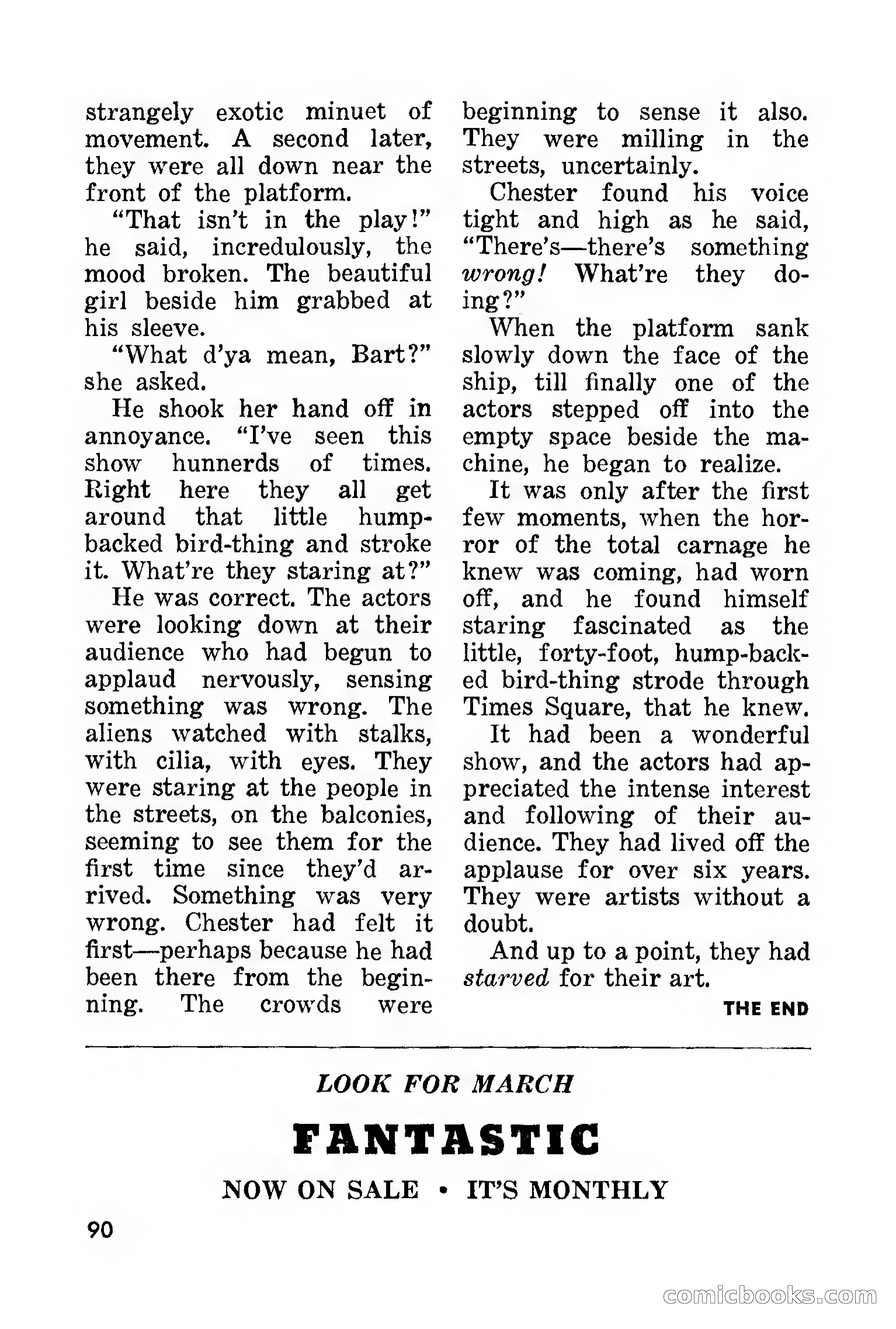 Amazing Stories, March 1957 — page 90 of 132