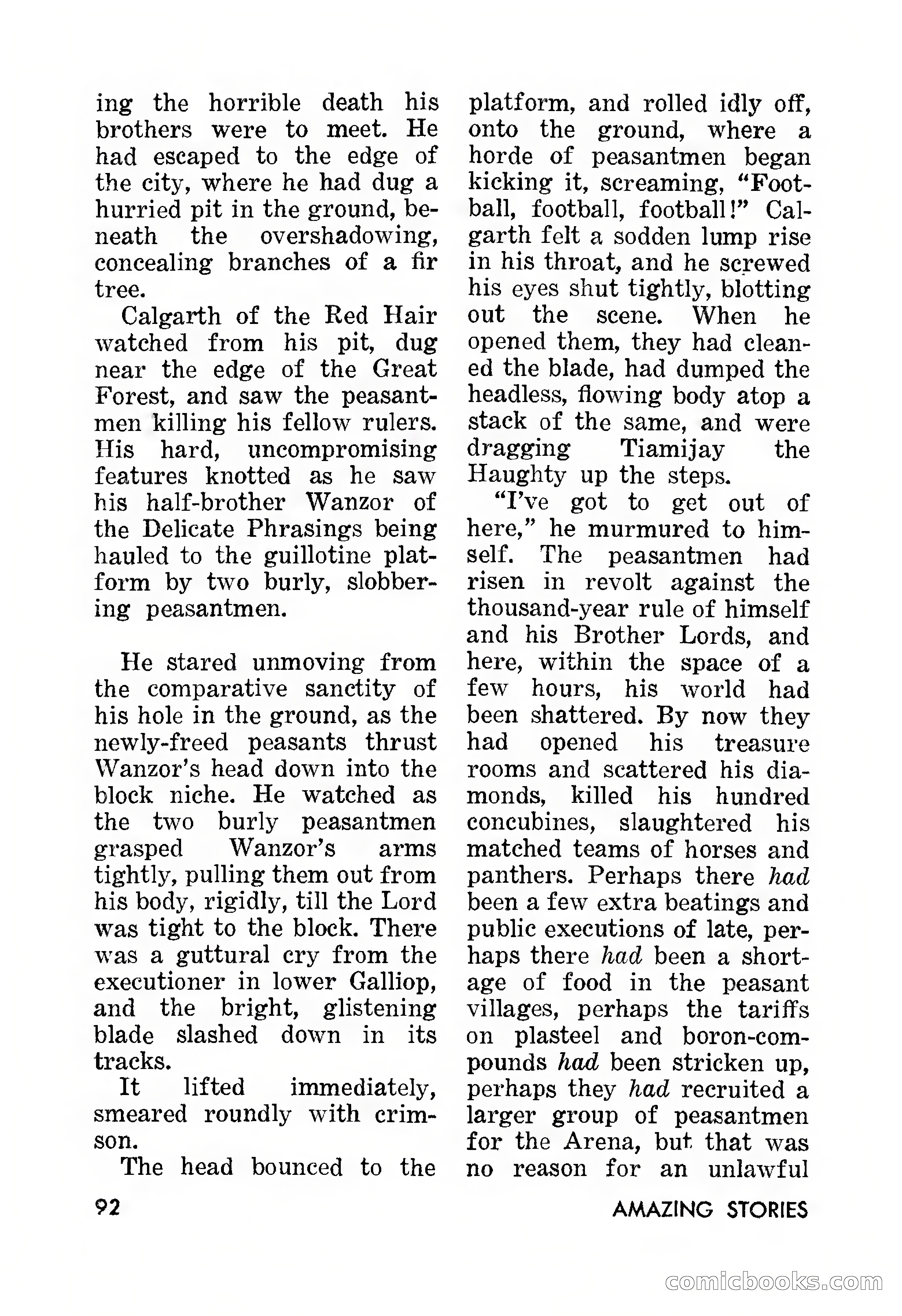 Amazing Stories, March 1957 — page 92 of 132