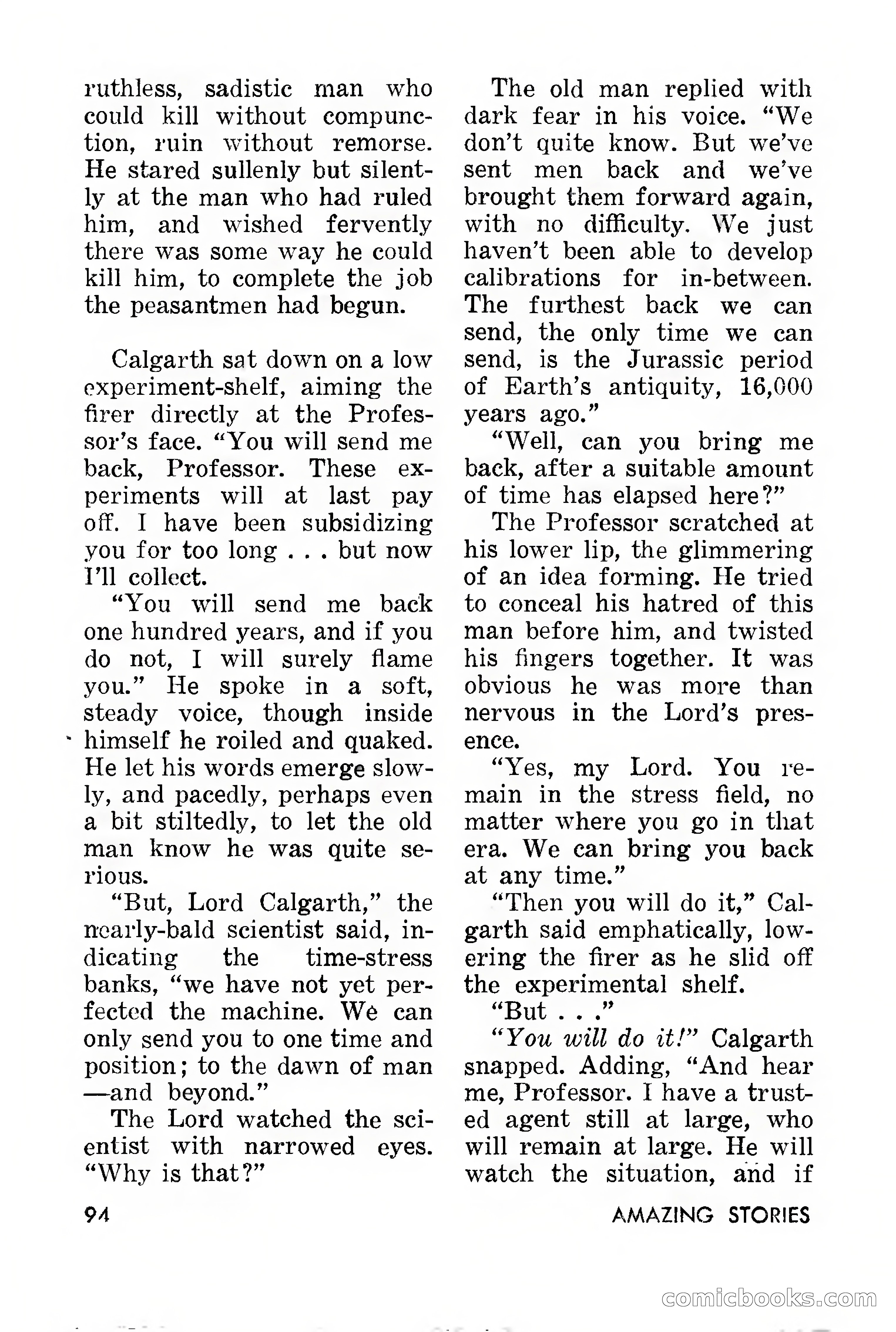 Amazing Stories, March 1957 — page 94 of 132