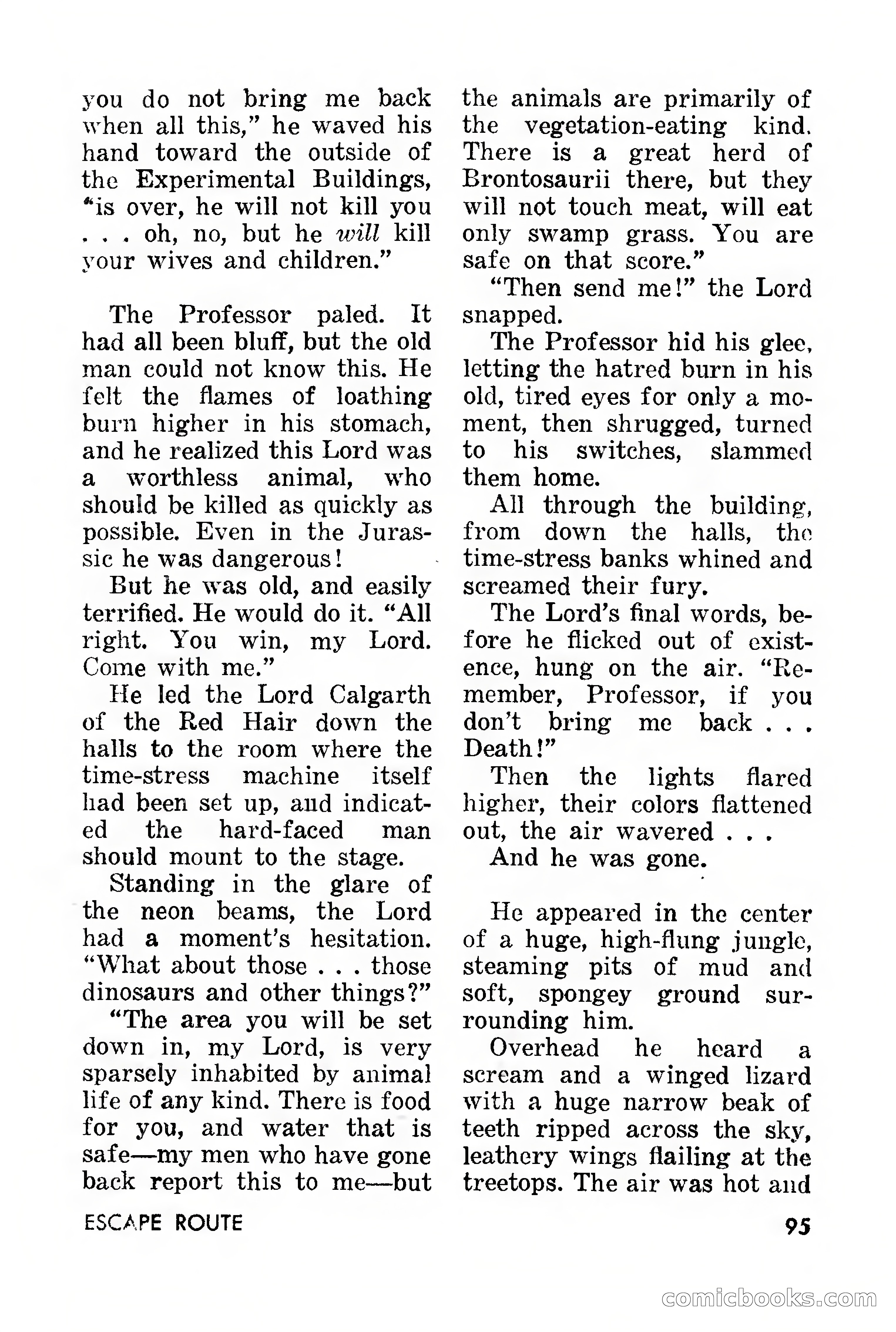 Amazing Stories, March 1957 — page 95 of 132