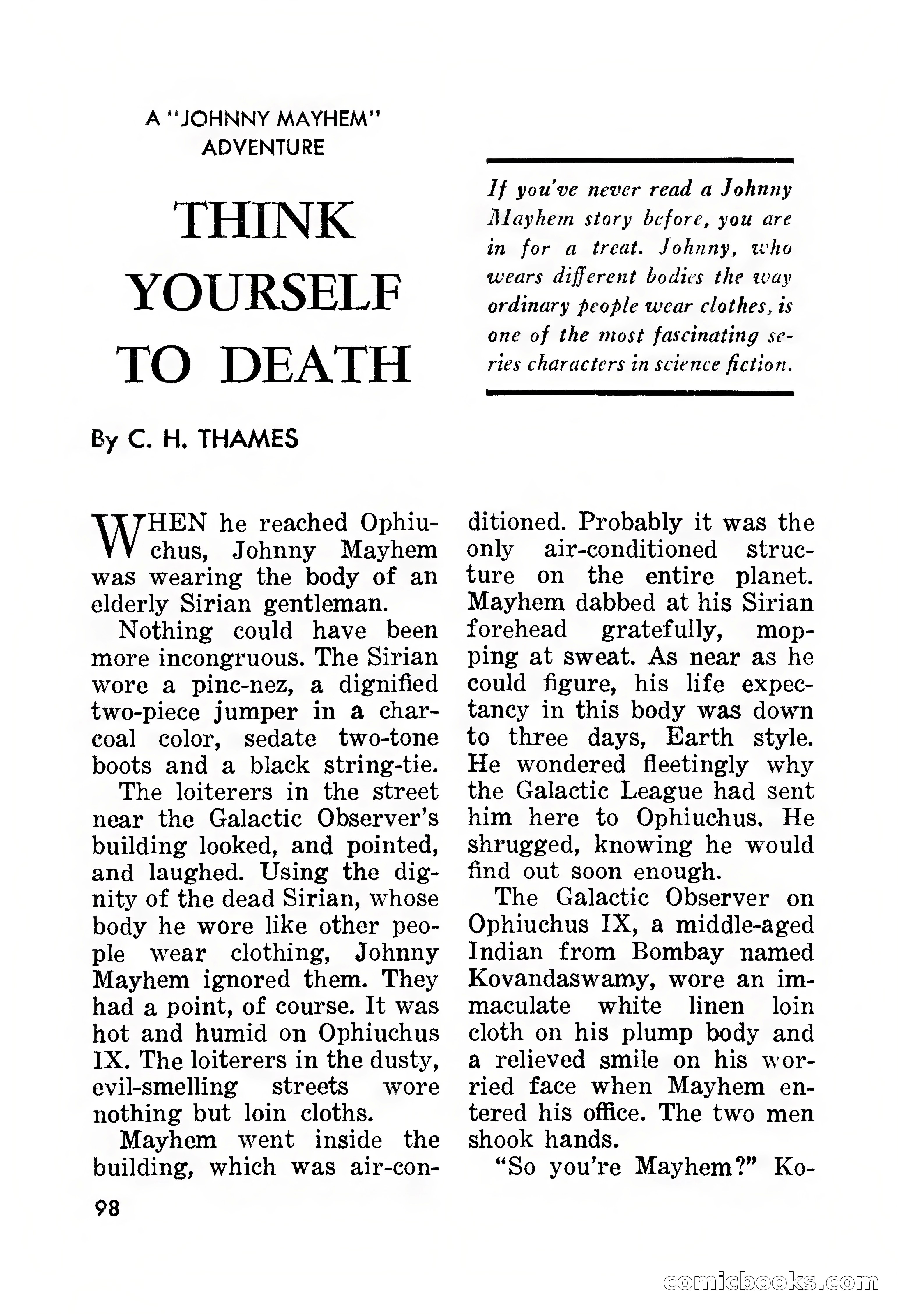 Amazing Stories, March 1957 — page 98 of 132