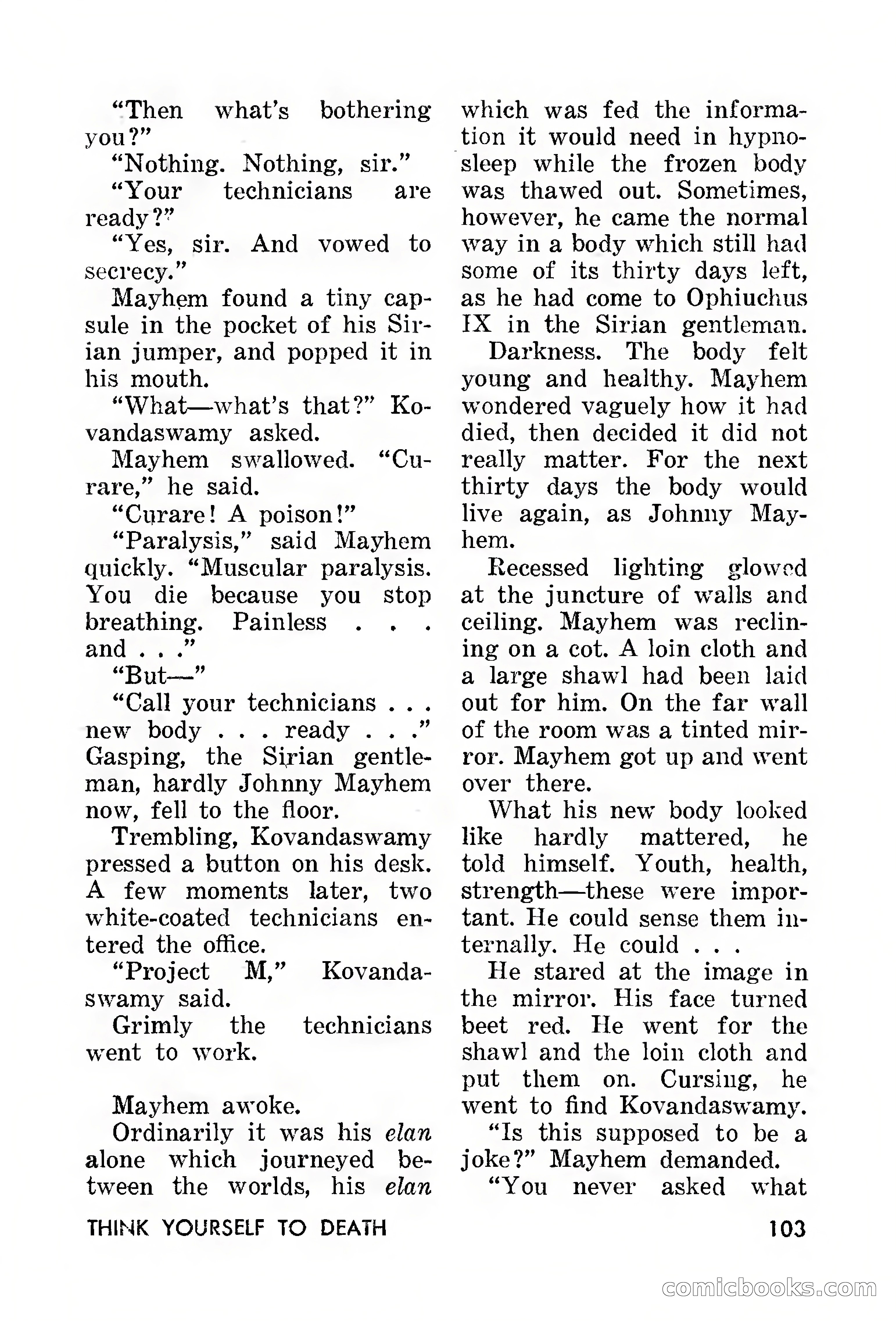 Amazing Stories, March 1957 — page 103 of 132