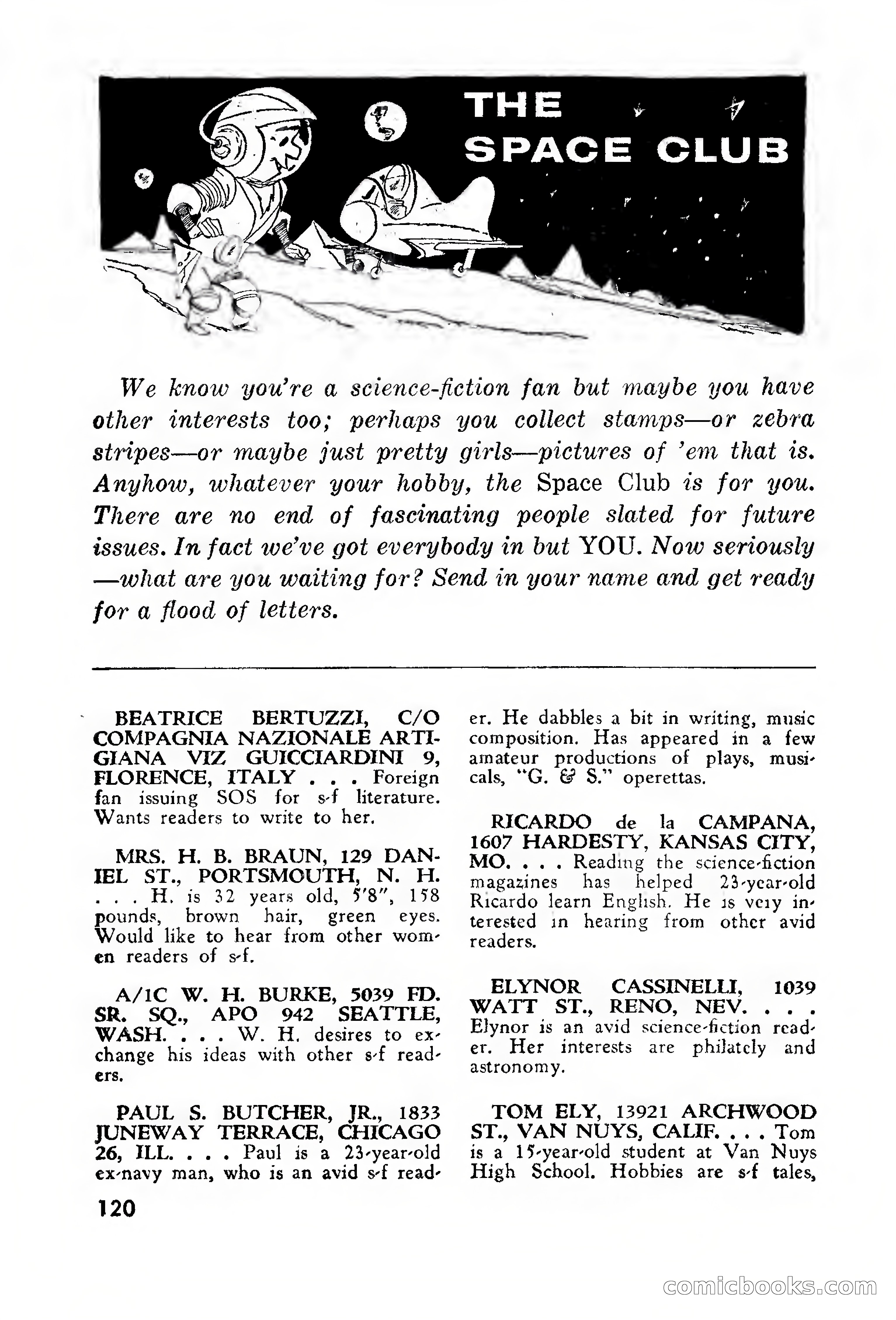 Amazing Stories, March 1957 — page 120 of 132
