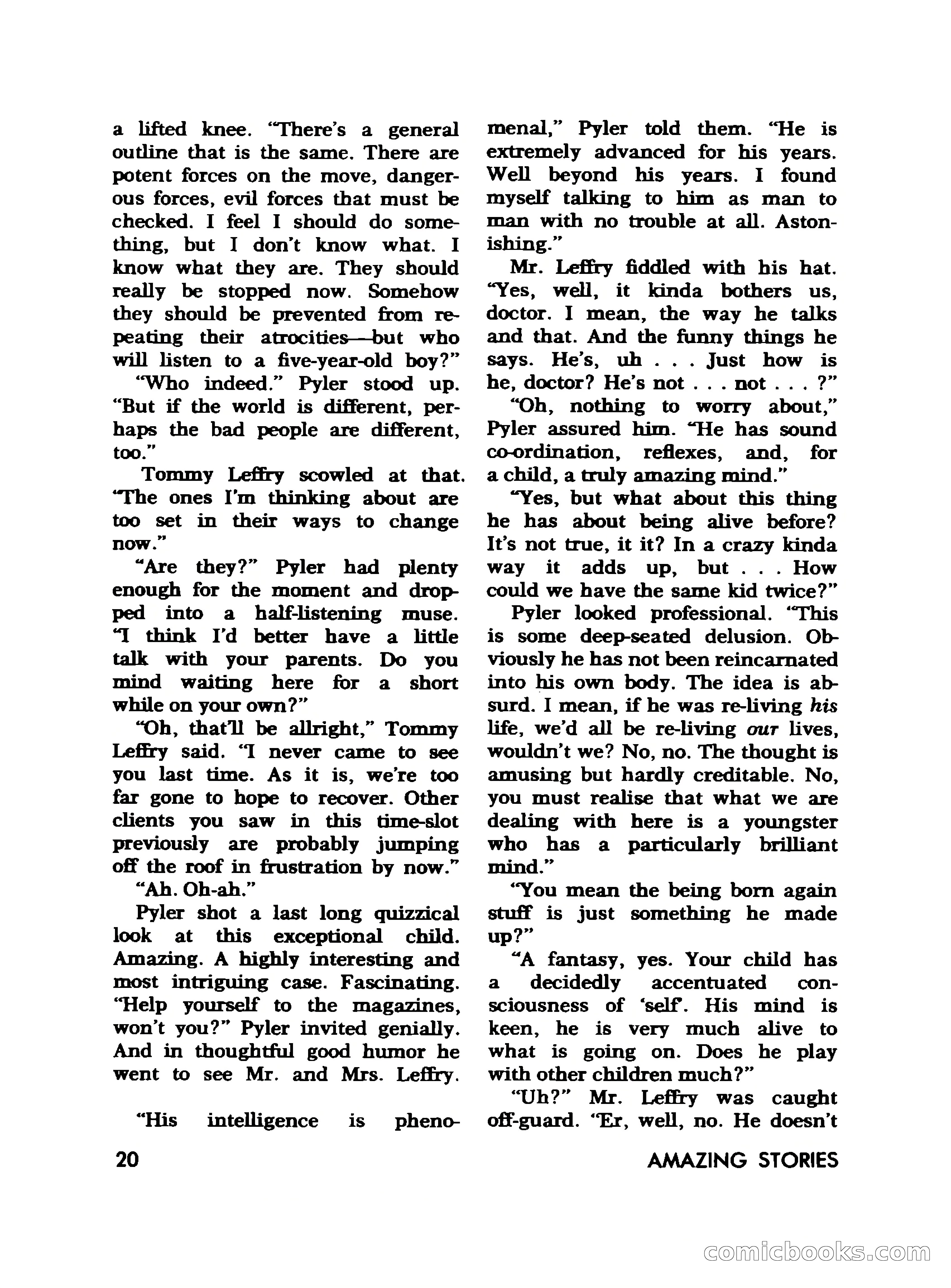 Amazing Stories, November 1968 — page 20 of 148