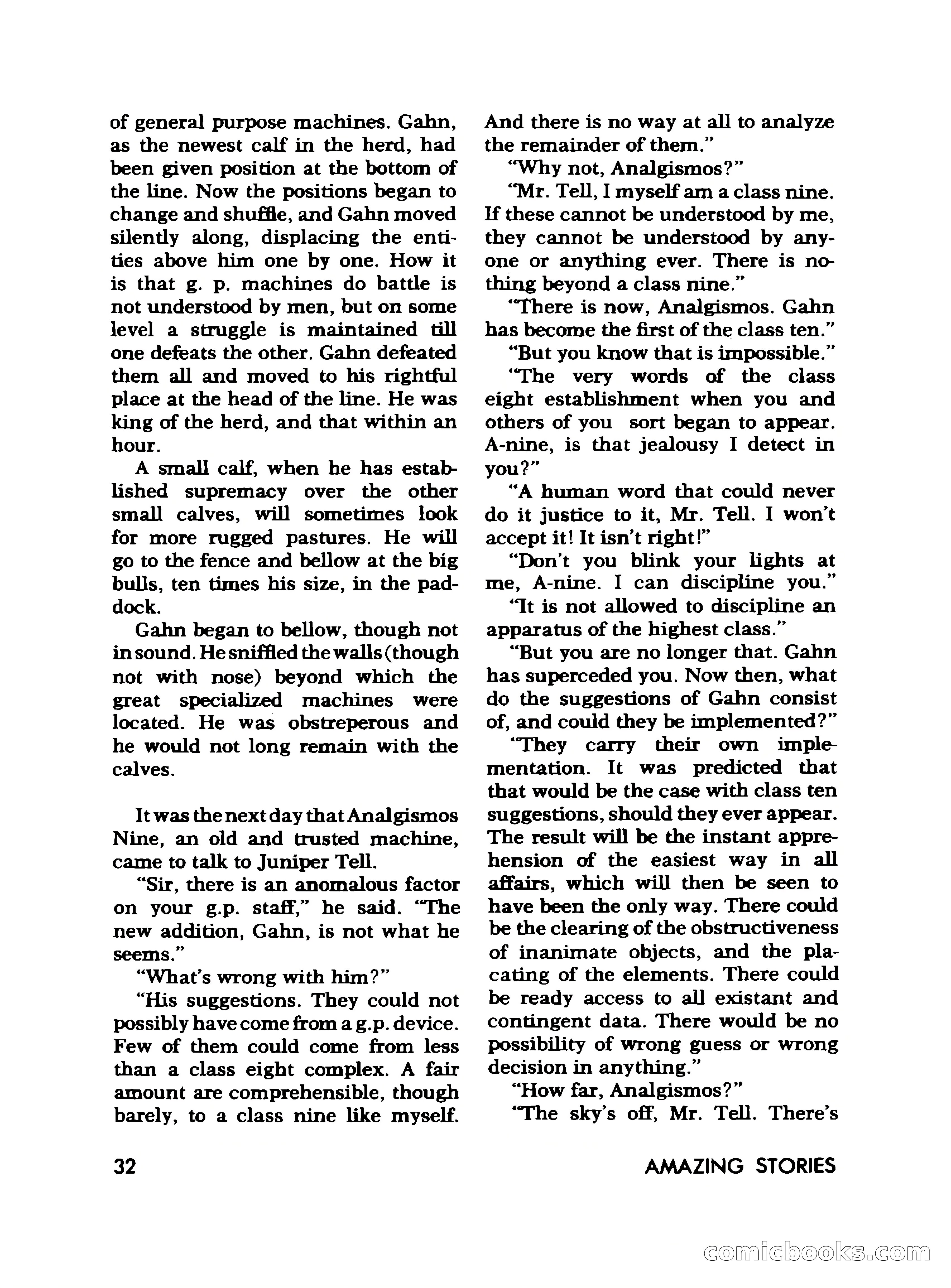Amazing Stories, November 1968 — page 32 of 148