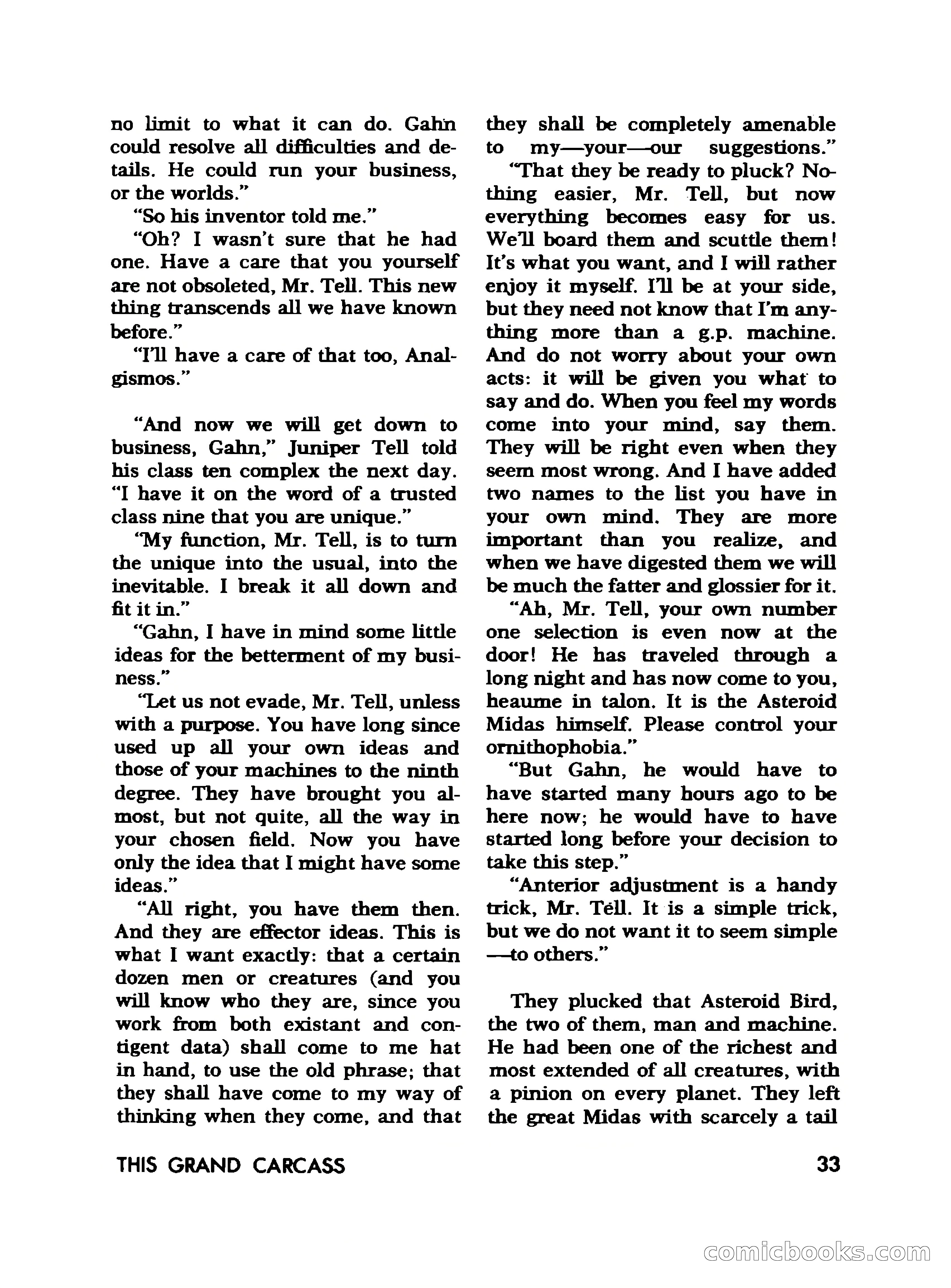 Amazing Stories, November 1968 — page 33 of 148