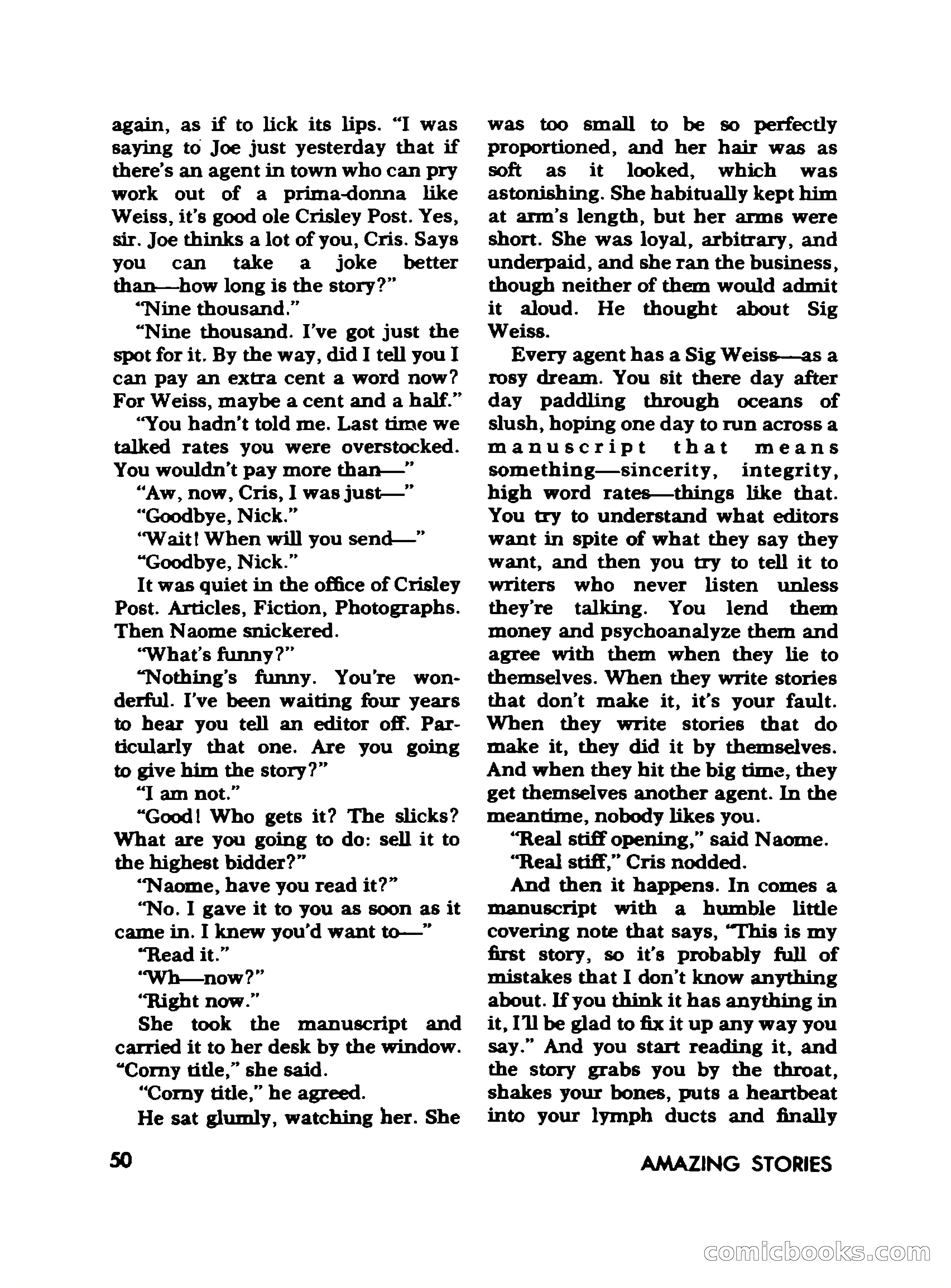 Amazing Stories, November 1968 — page 50 of 148