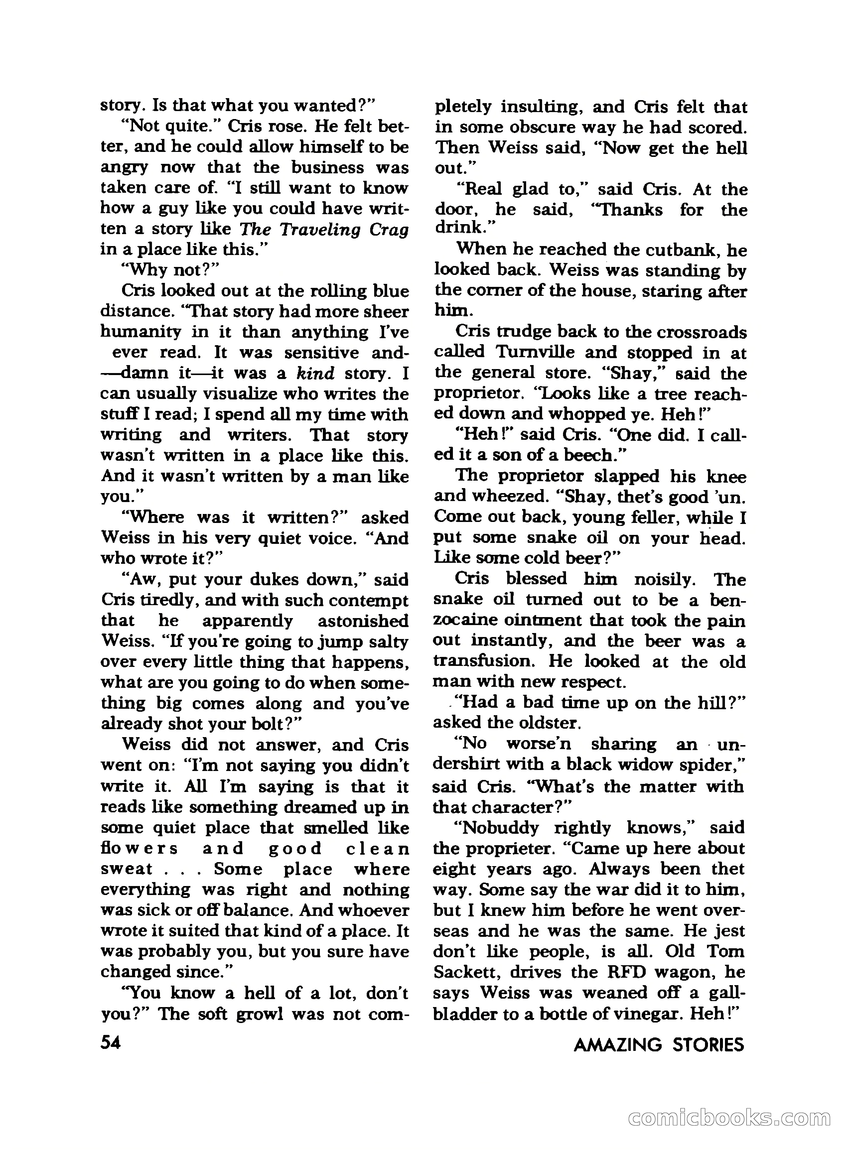 Amazing Stories, November 1968 — page 54 of 148