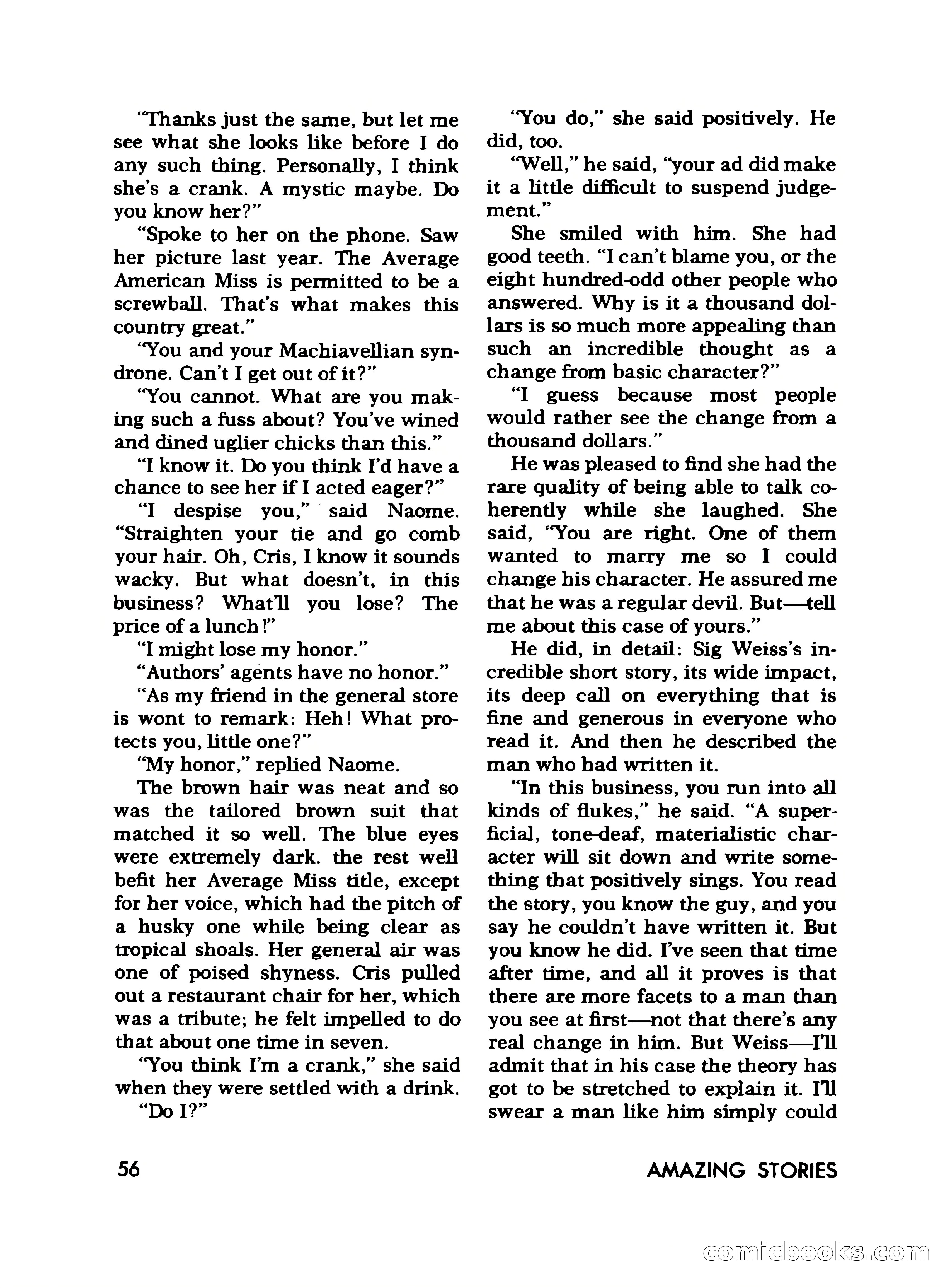 Amazing Stories, November 1968 — page 56 of 148