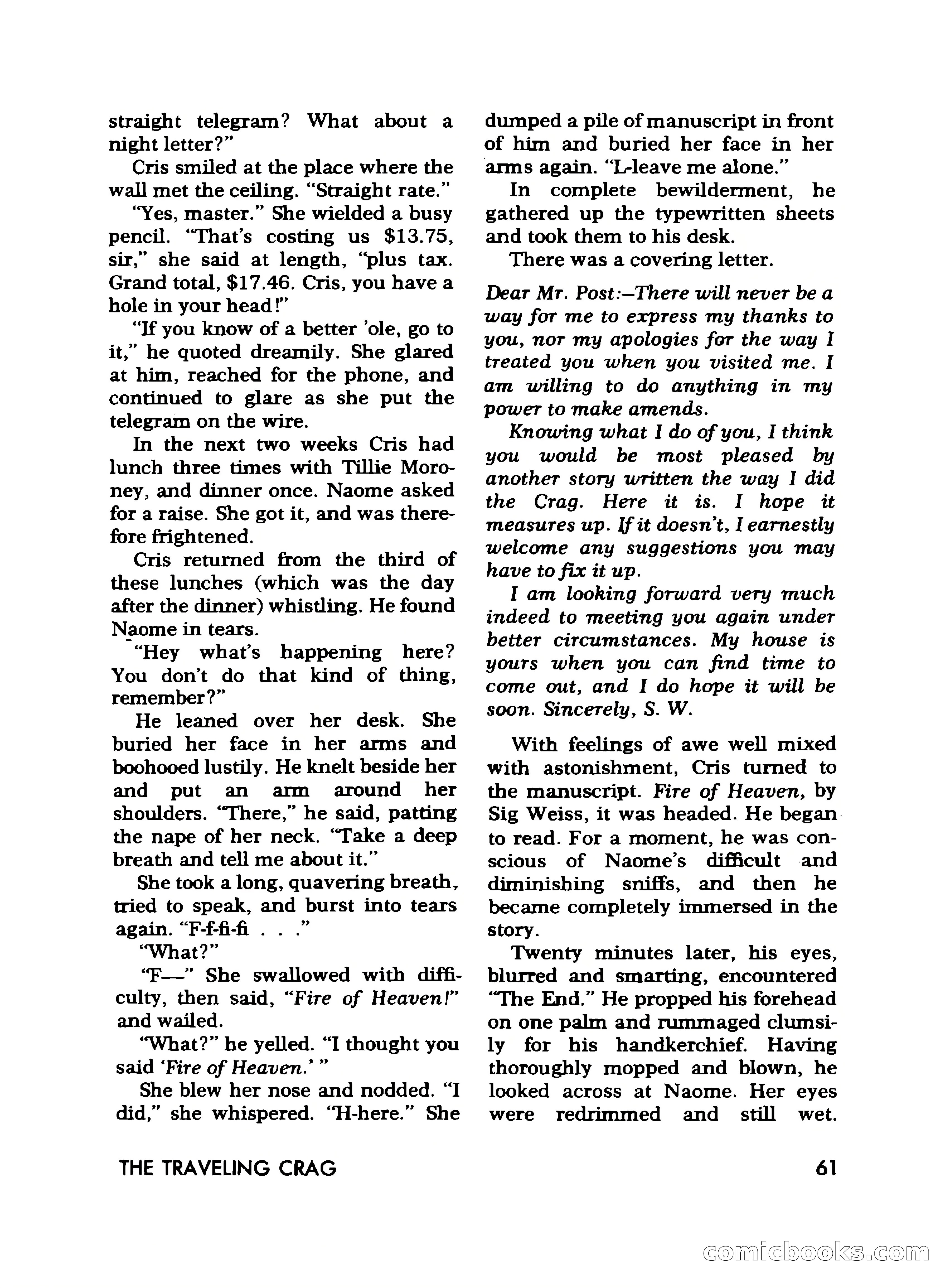 Amazing Stories, November 1968 — page 61 of 148