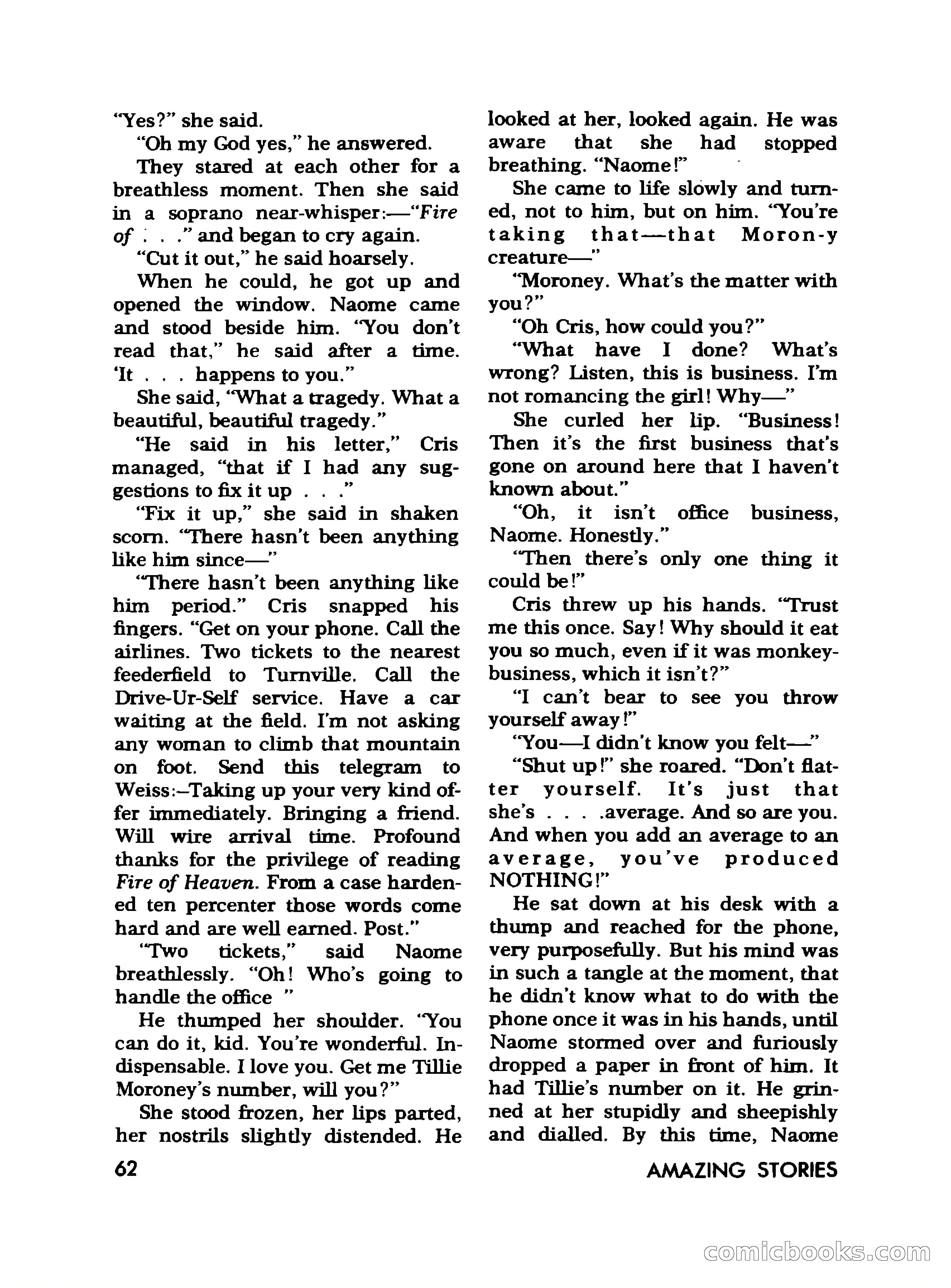 Amazing Stories, November 1968 — page 62 of 148