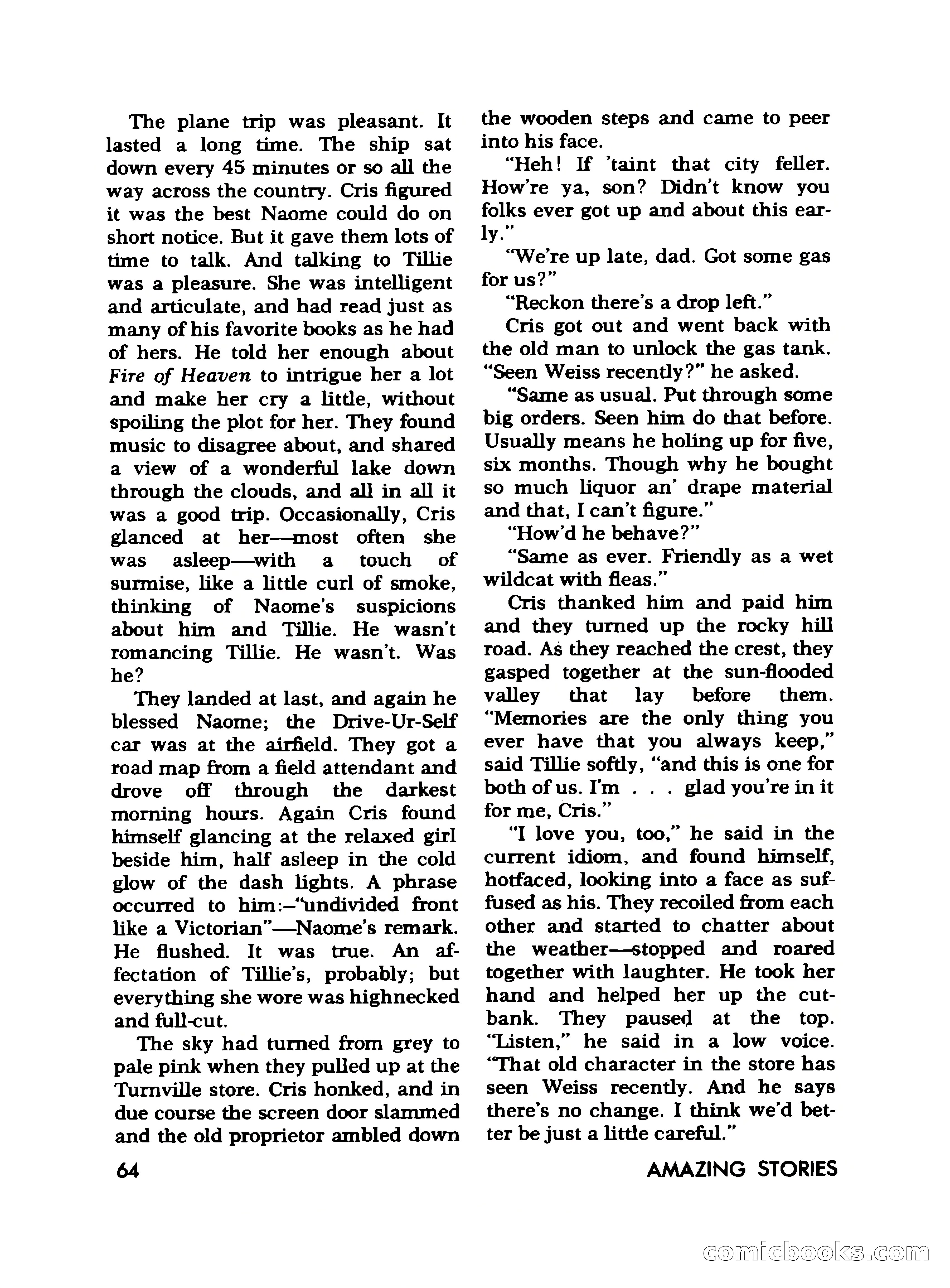 Amazing Stories, November 1968 — page 64 of 148