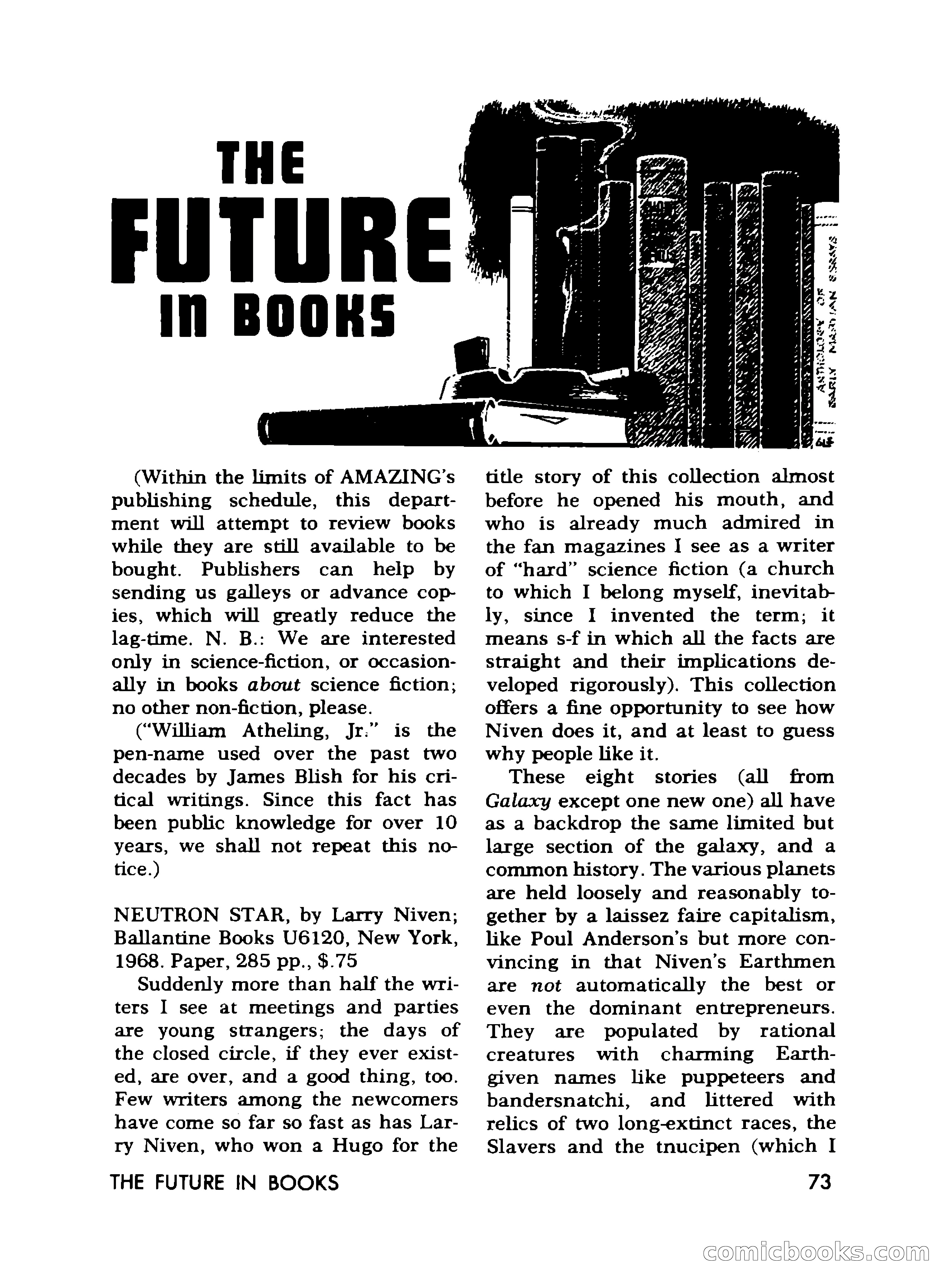 Amazing Stories, November 1968 — page 73 of 148