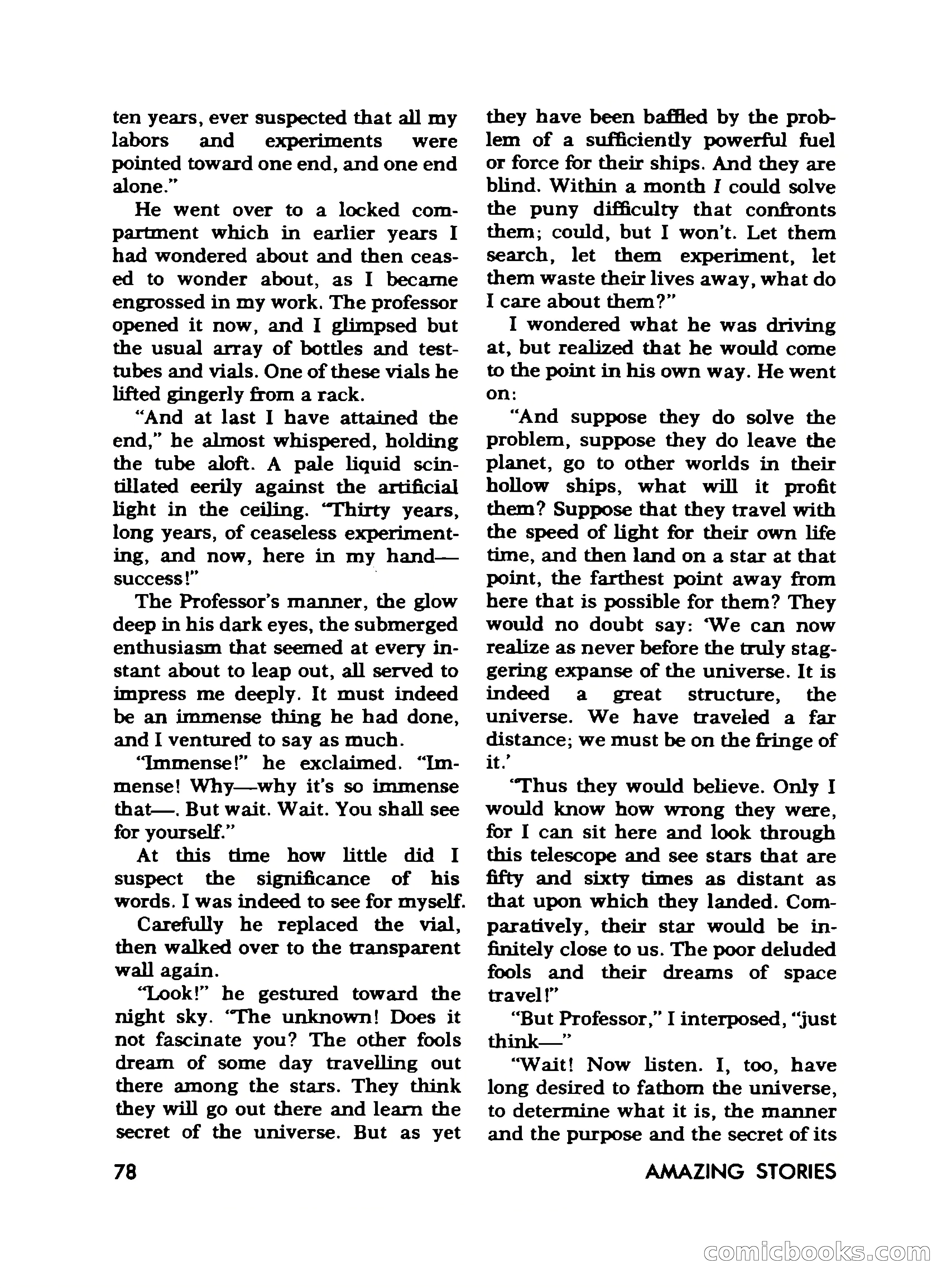 Amazing Stories, November 1968 — page 78 of 148