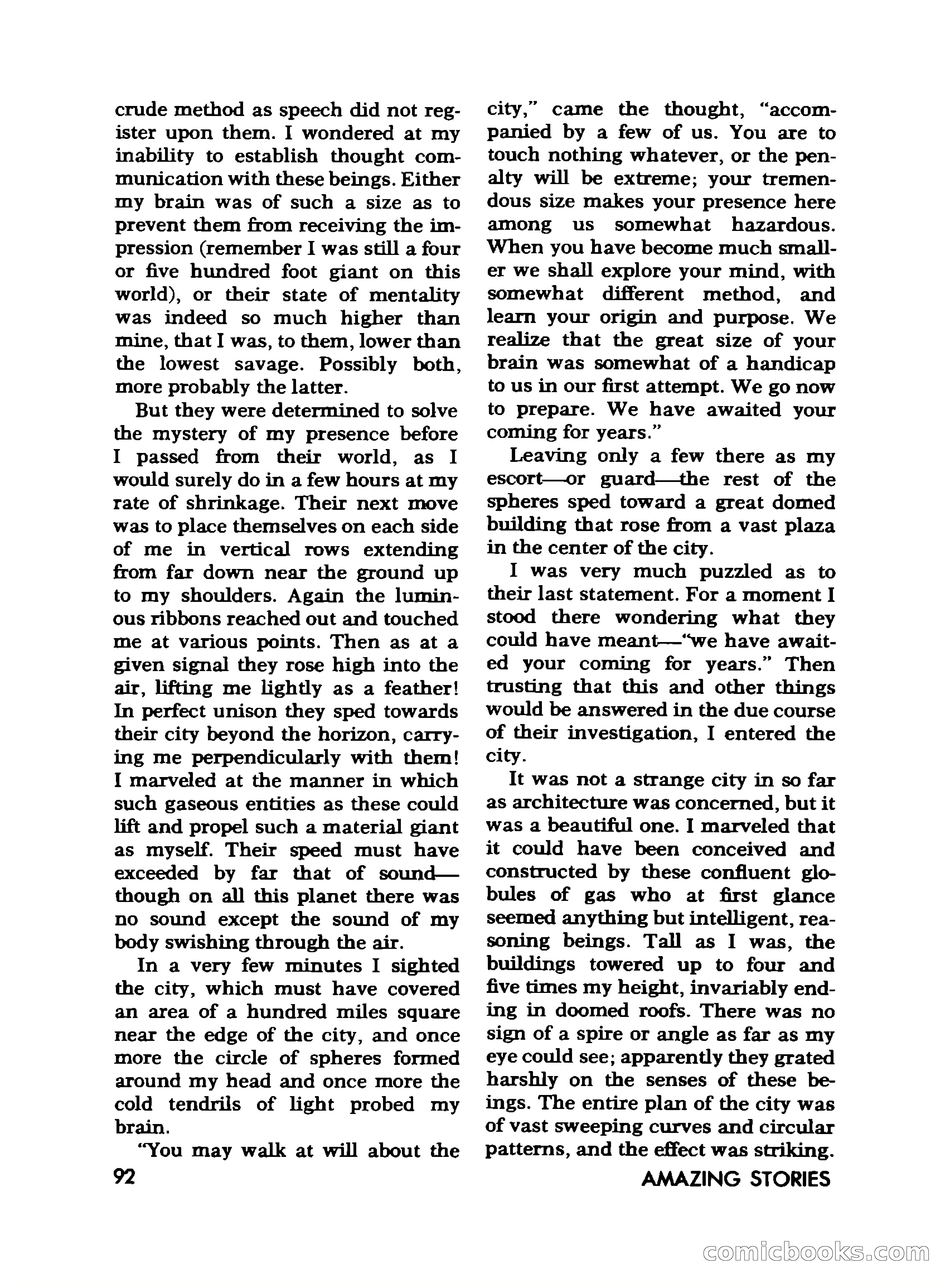 Amazing Stories, November 1968 — page 92 of 148