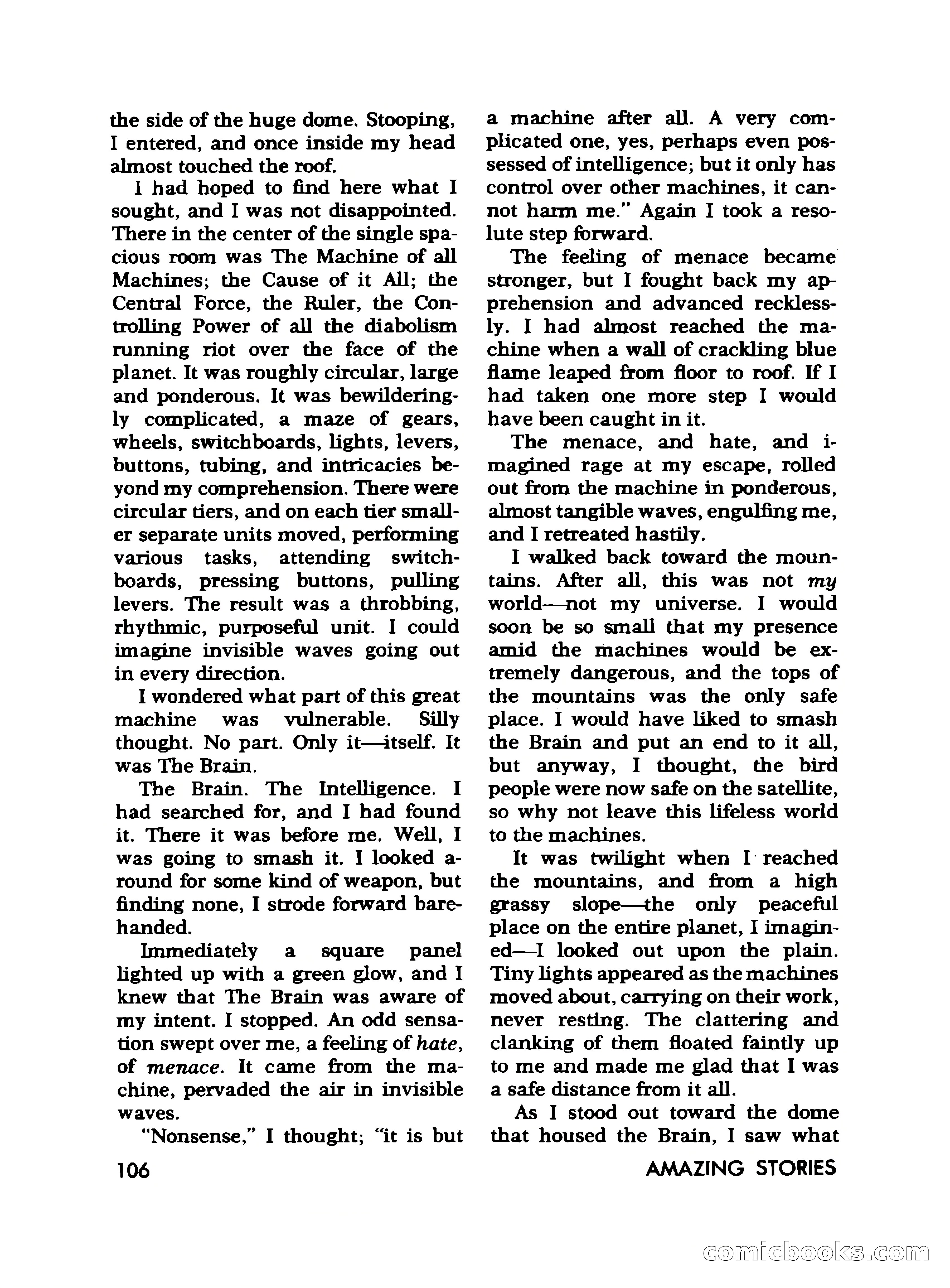 Amazing Stories, November 1968 — page 106 of 148