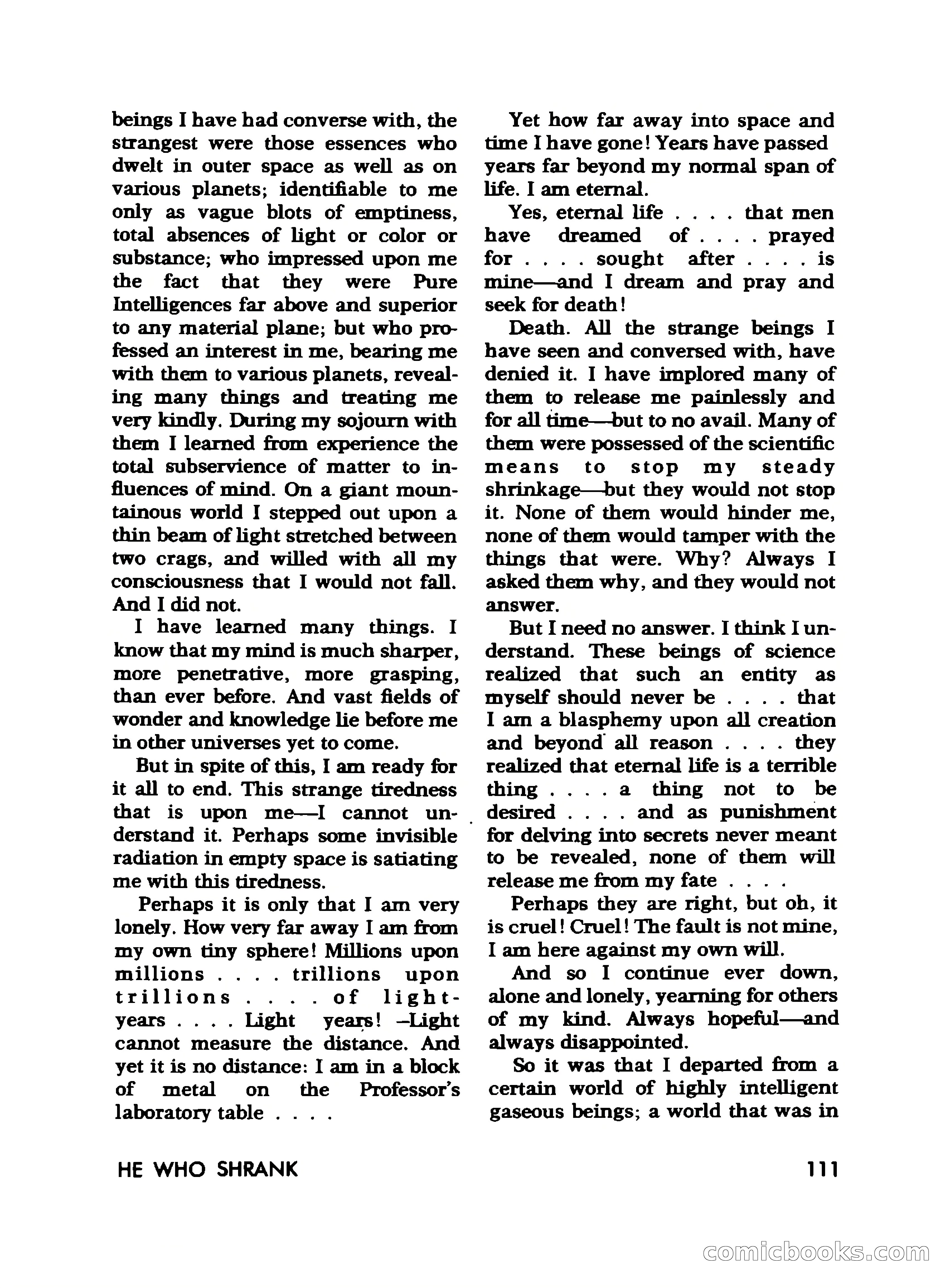Amazing Stories, November 1968 — page 111 of 148