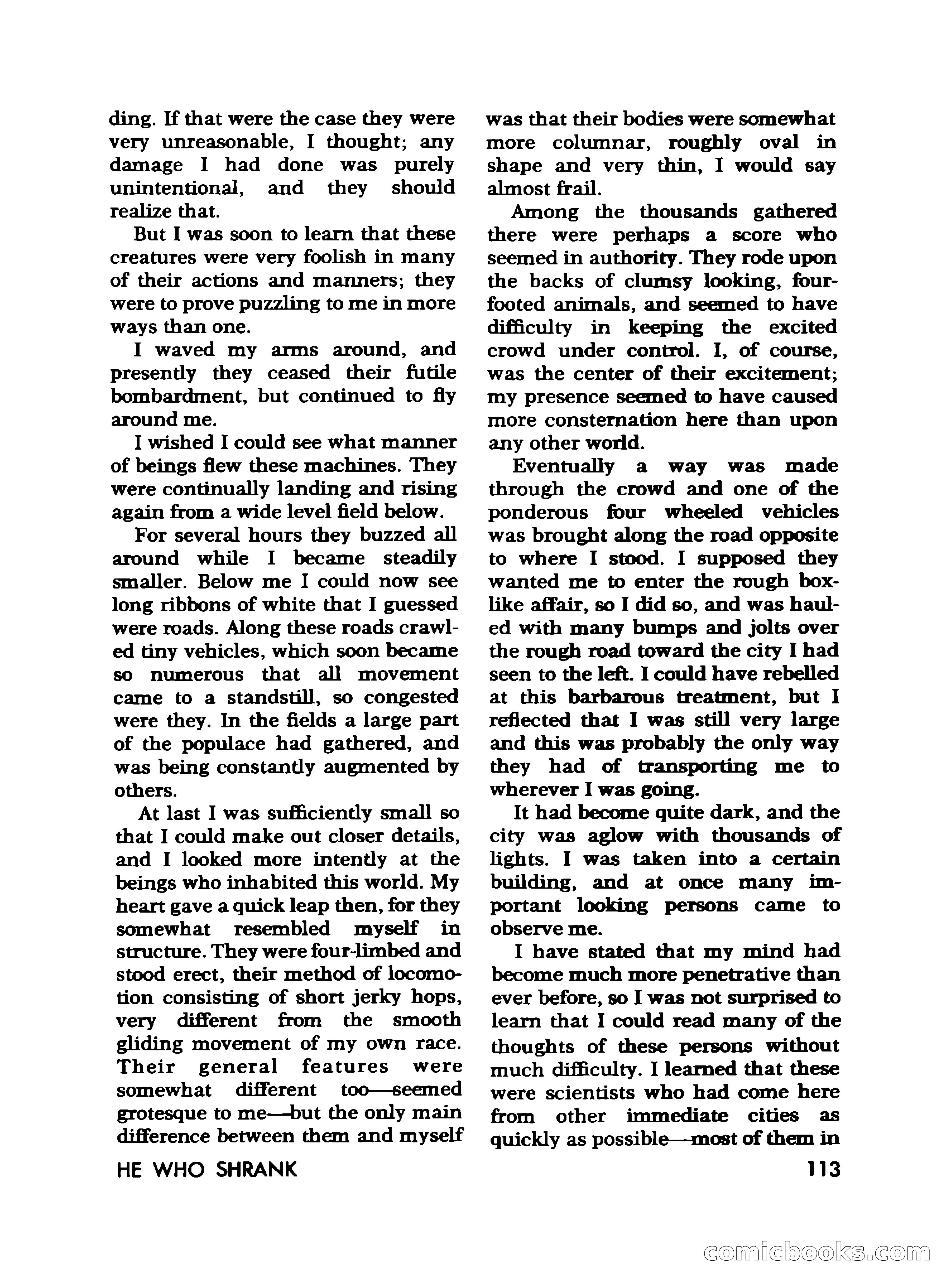 Amazing Stories, November 1968 — page 113 of 148