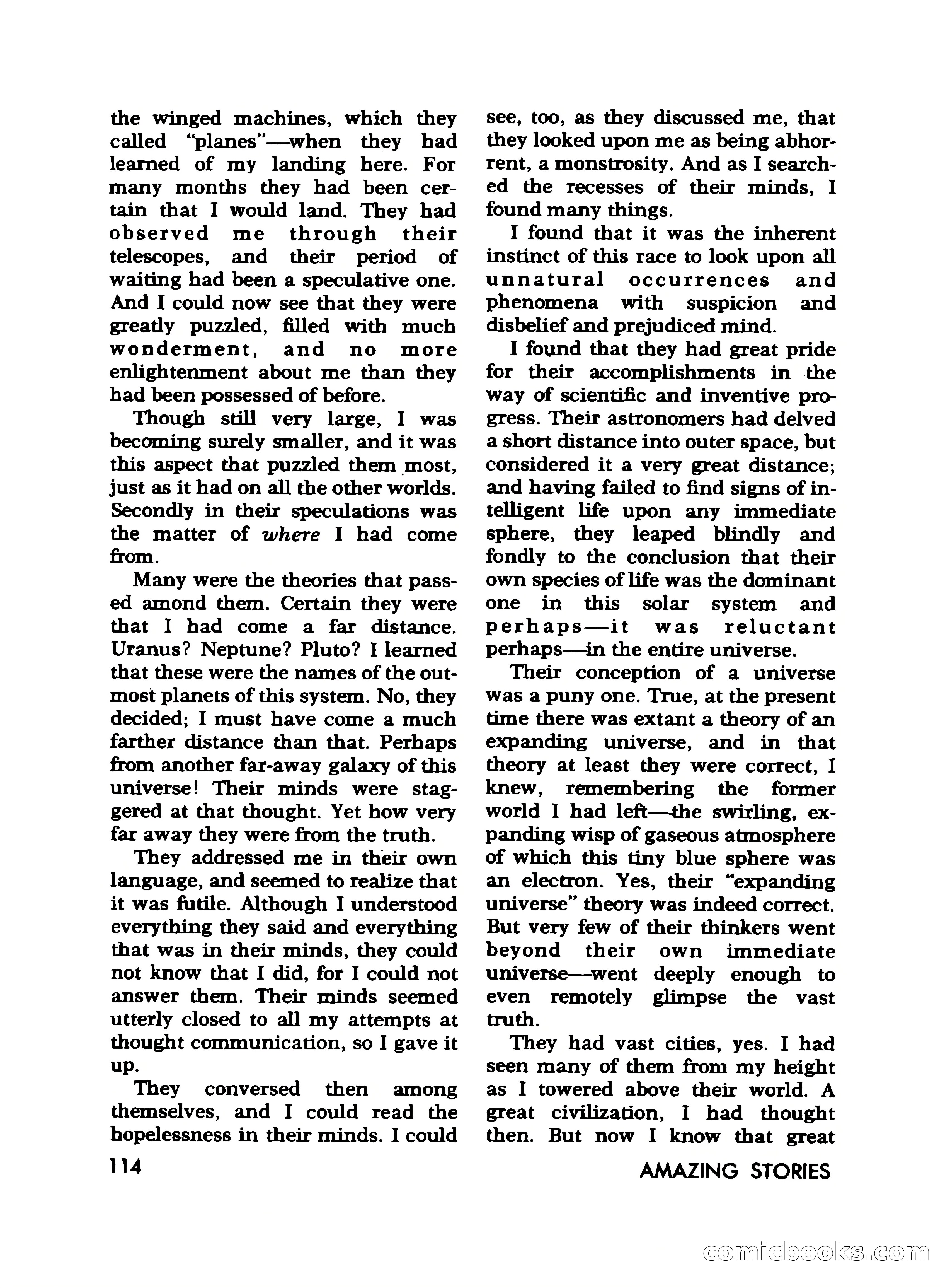 Amazing Stories, November 1968 — page 114 of 148