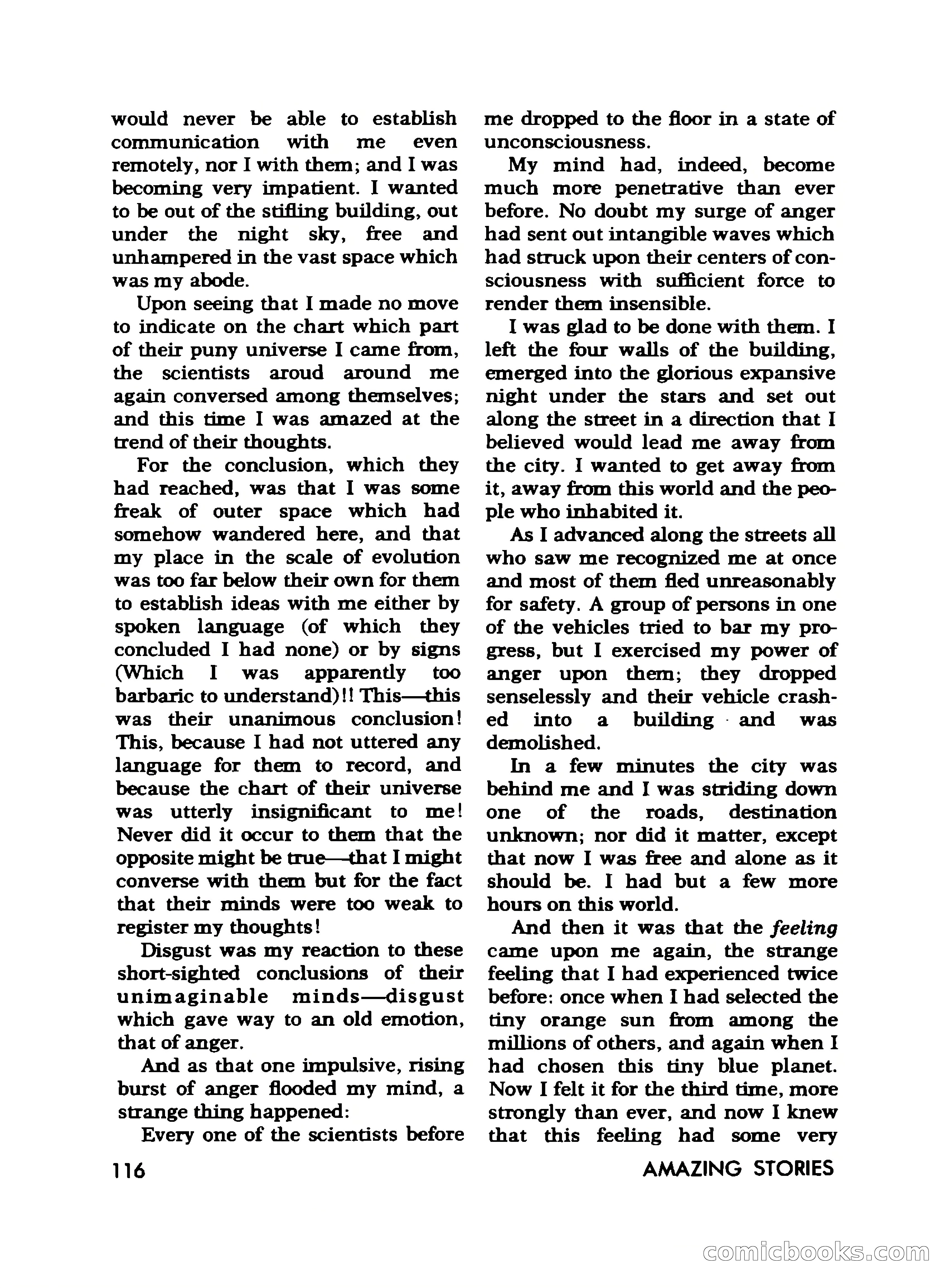 Amazing Stories, November 1968 — page 116 of 148