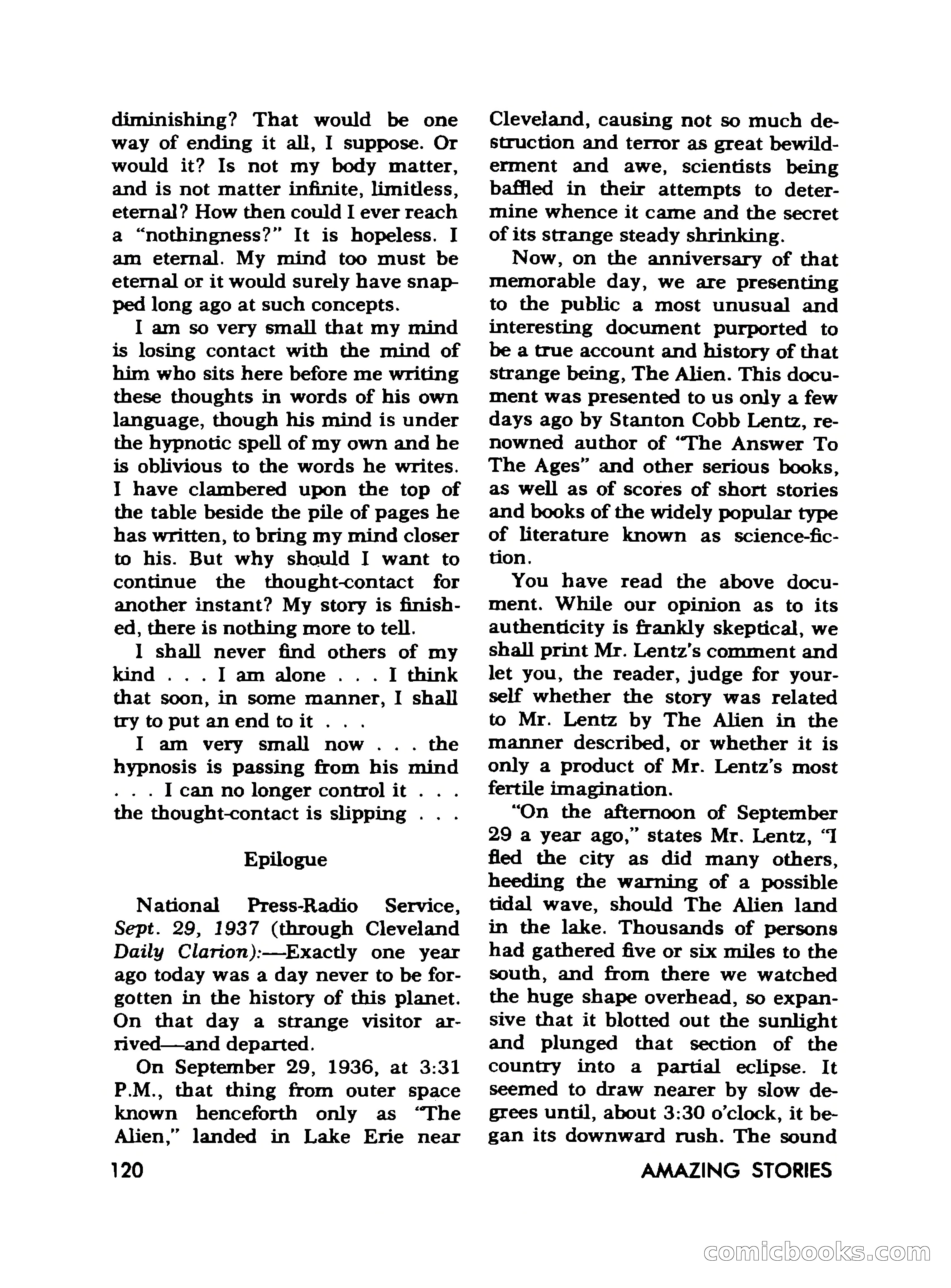Amazing Stories, November 1968 — page 120 of 148