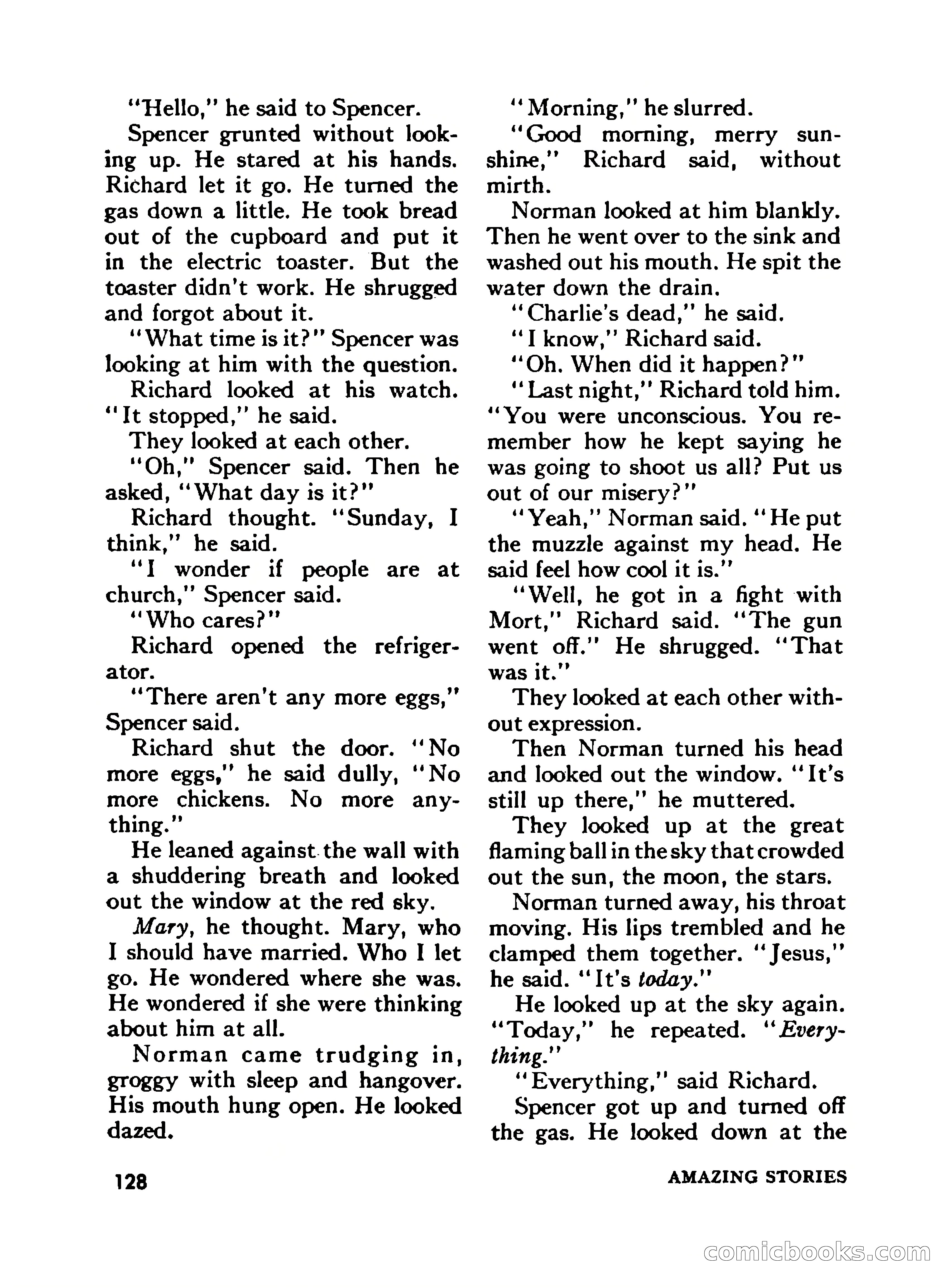 Amazing Stories, November 1968 — page 128 of 148