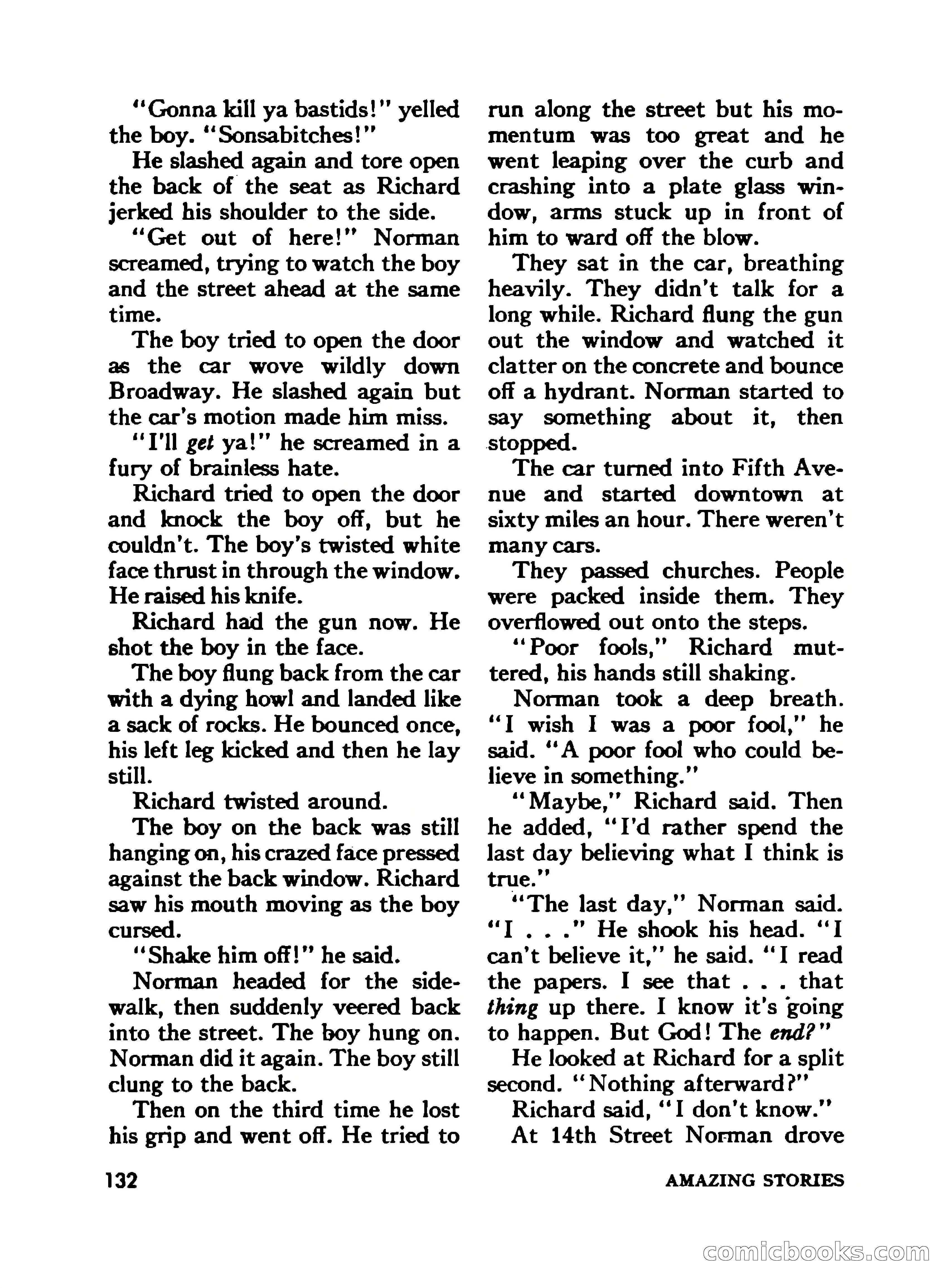Amazing Stories, November 1968 — page 132 of 148