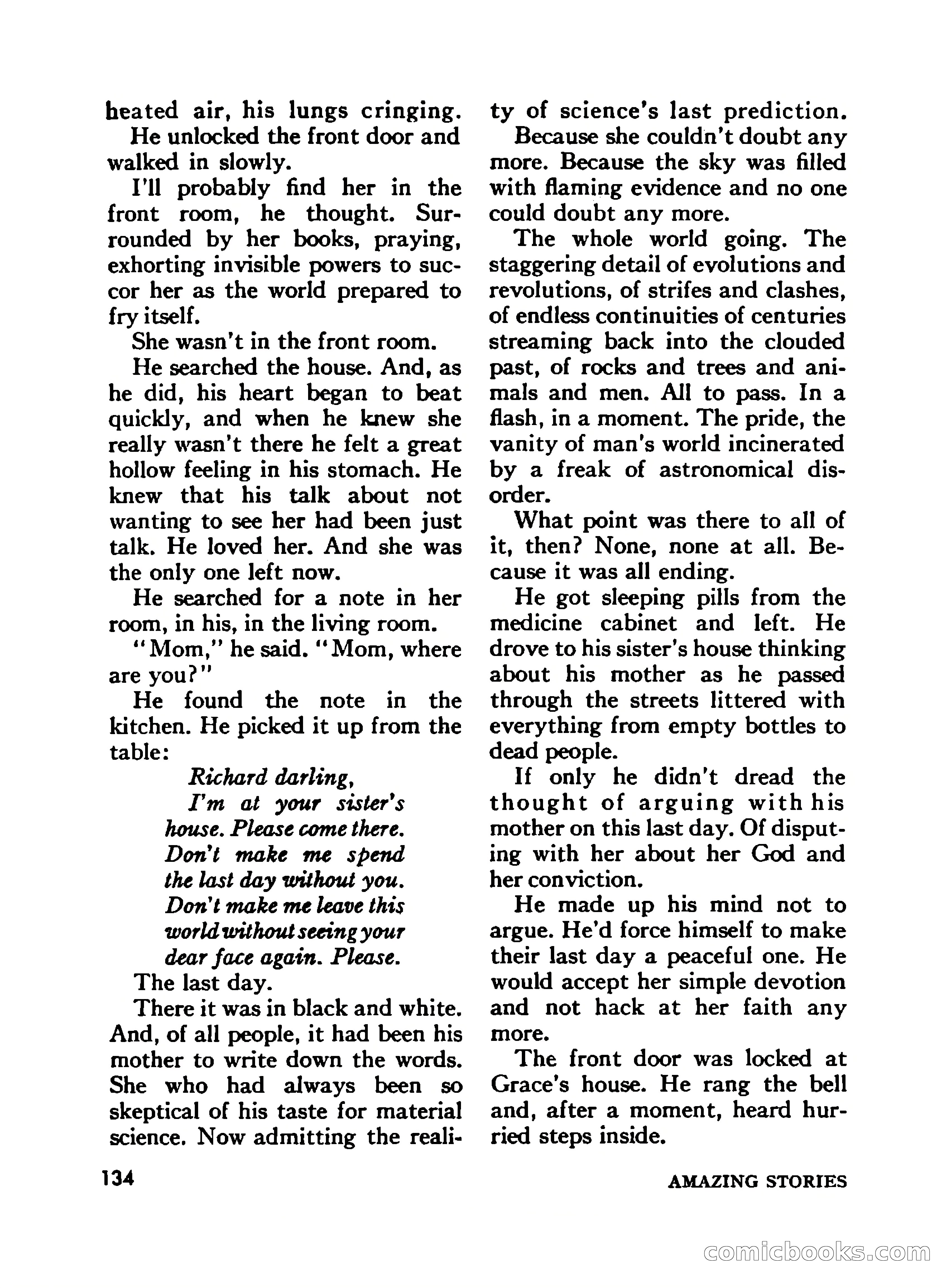 Amazing Stories, November 1968 — page 134 of 148