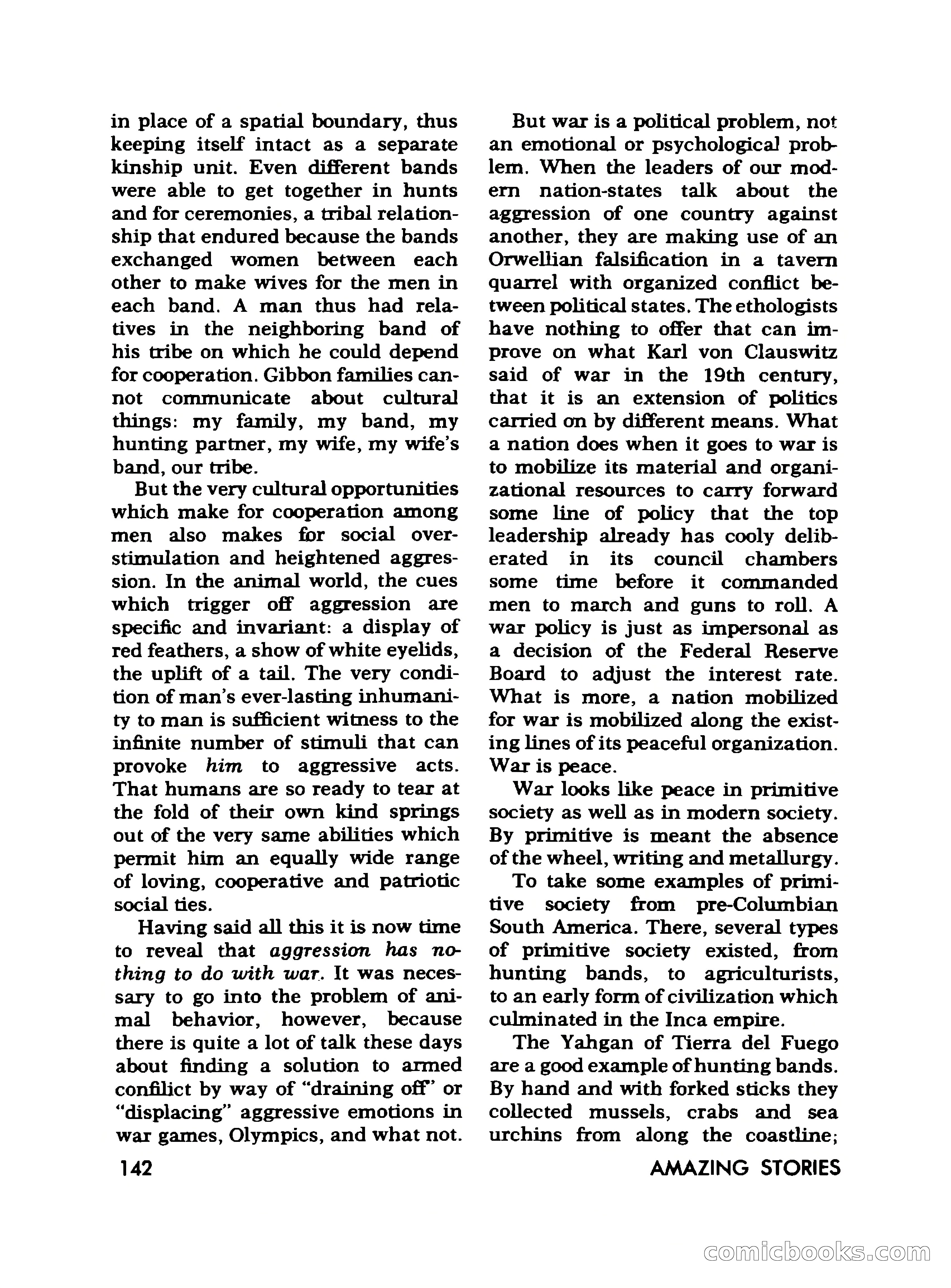 Amazing Stories, November 1968 — page 142 of 148