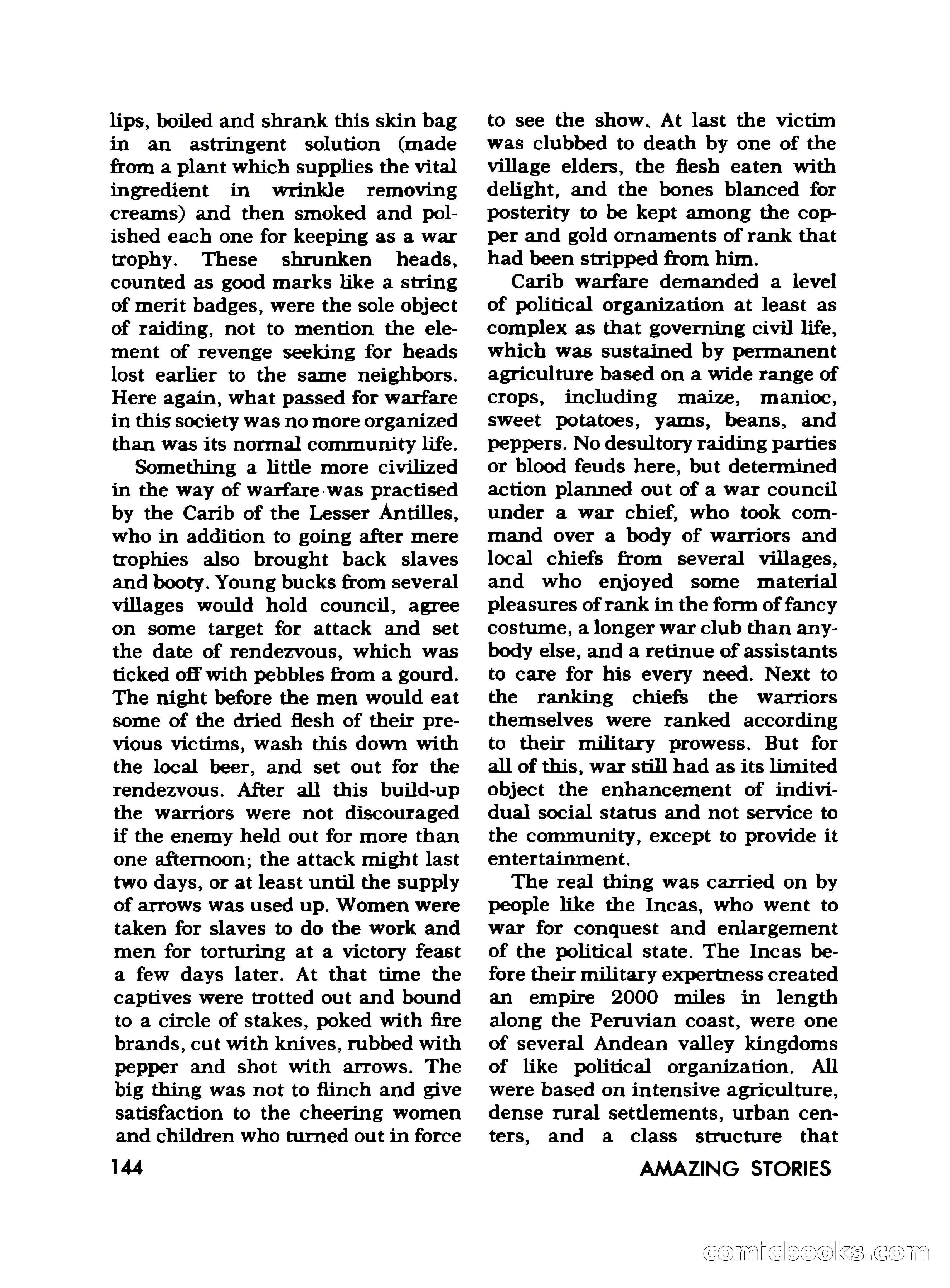 Amazing Stories, November 1968 — page 144 of 148
