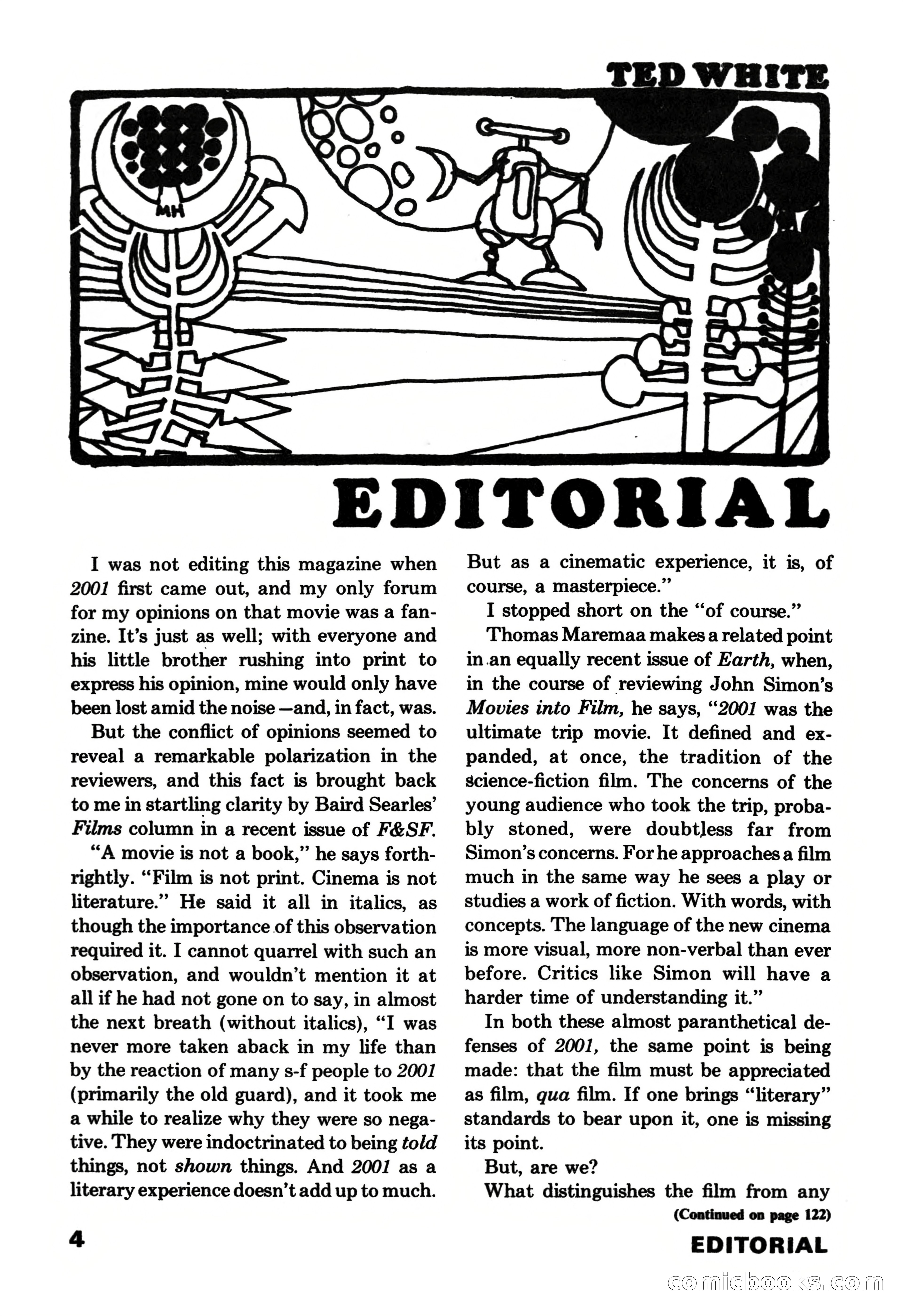 Amazing Stories, November 1971 — page 4 of 132