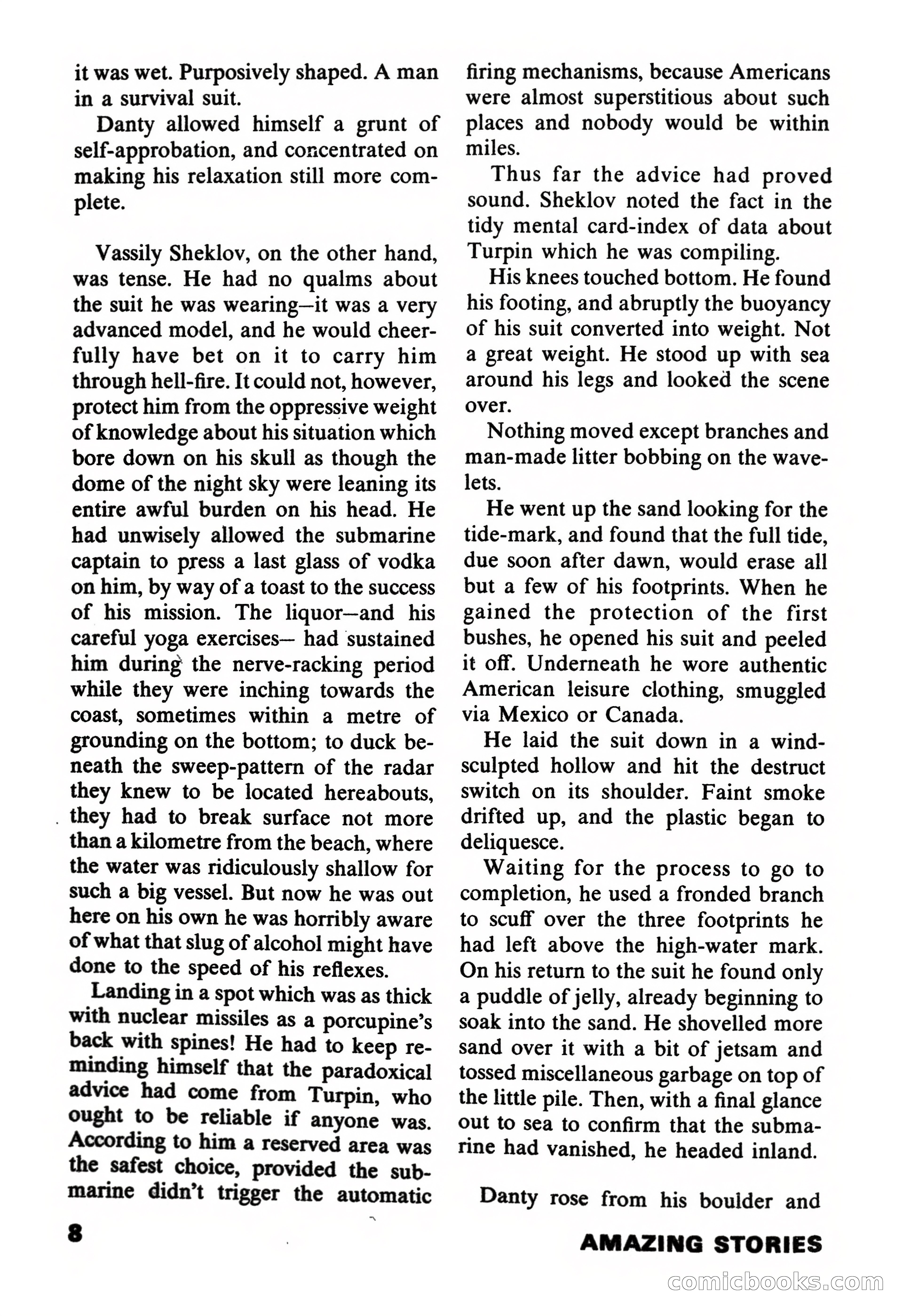 Amazing Stories, November 1971 — page 8 of 132