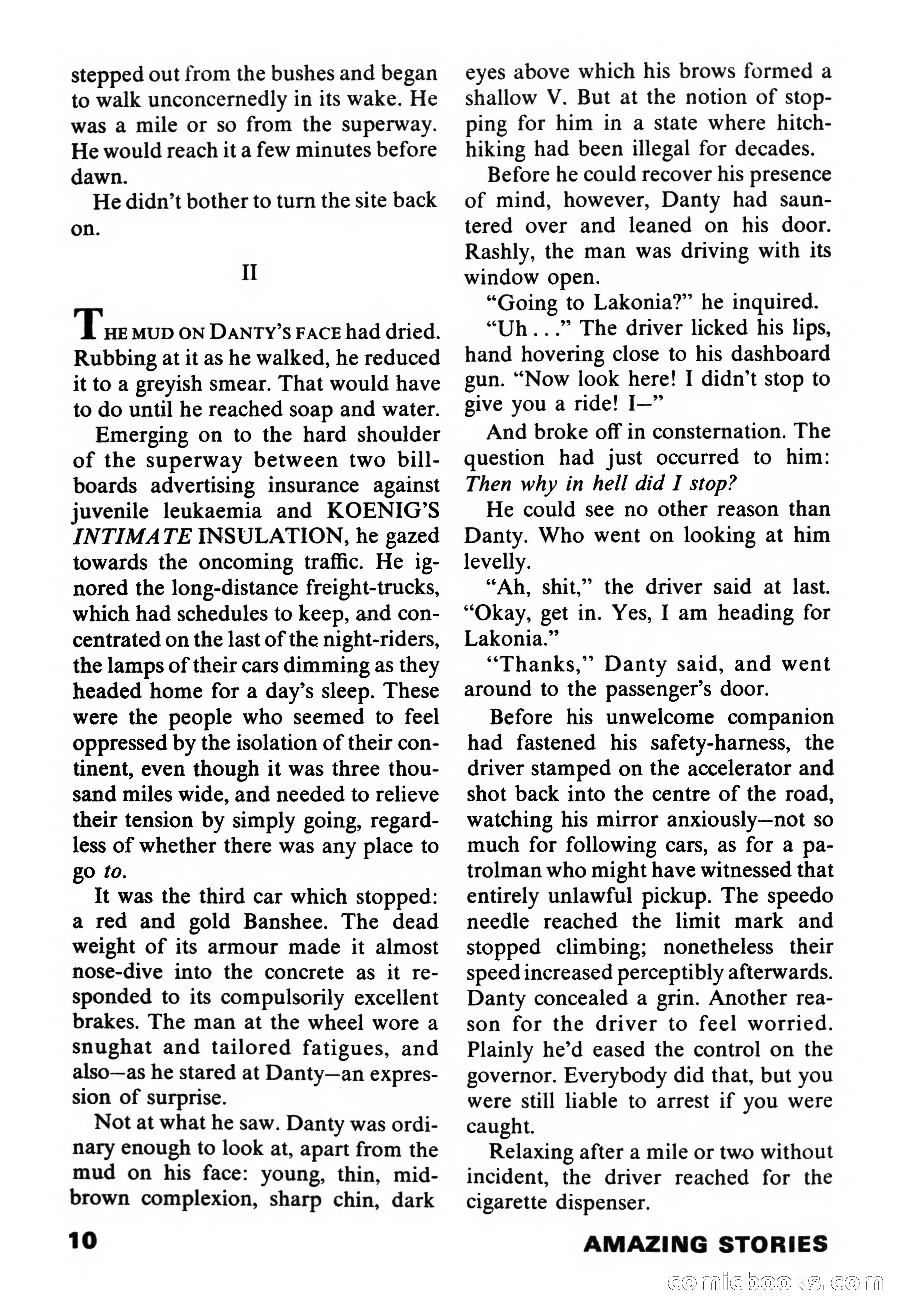 Amazing Stories, November 1971 — page 10 of 132