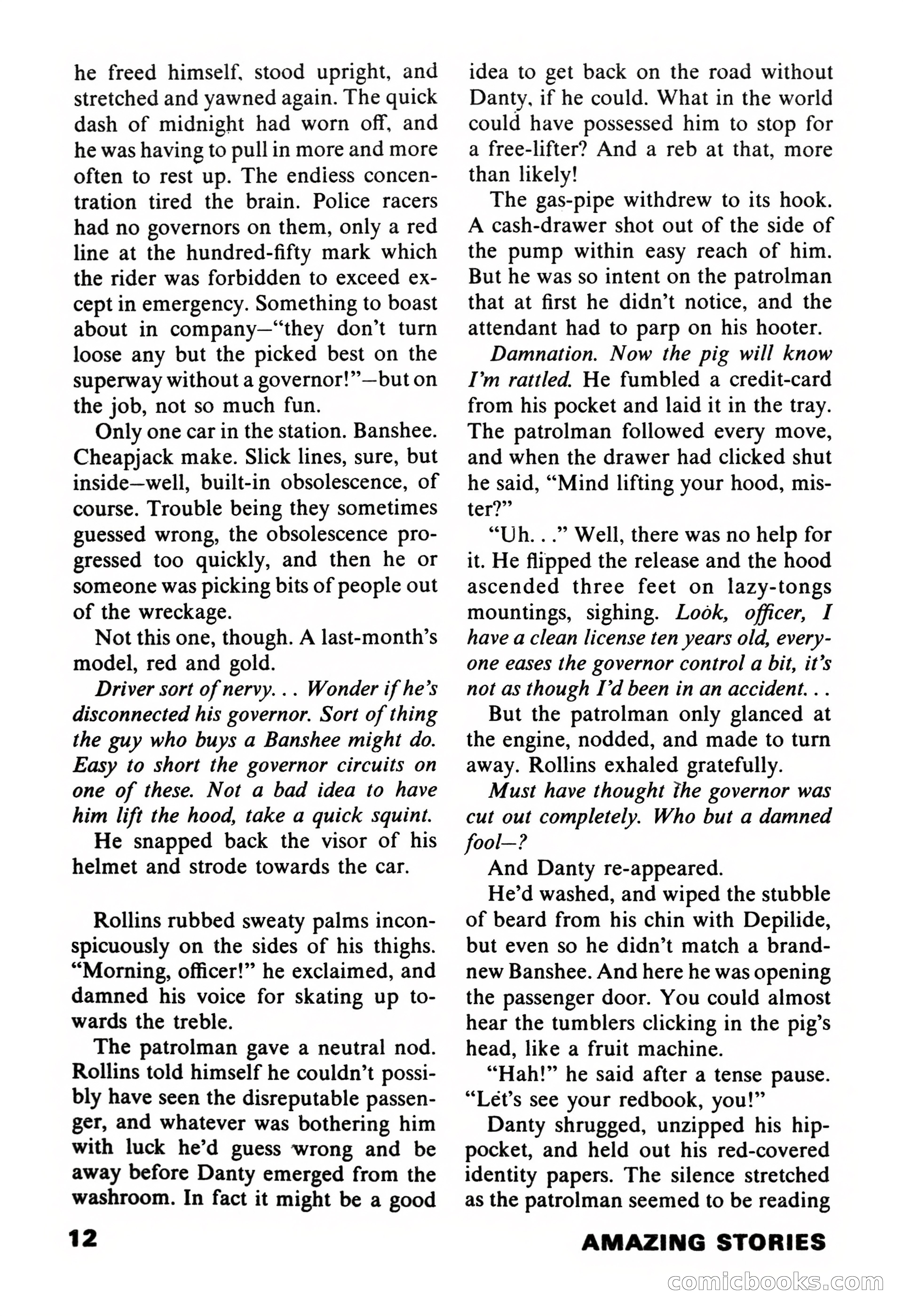 Amazing Stories, November 1971 — page 12 of 132