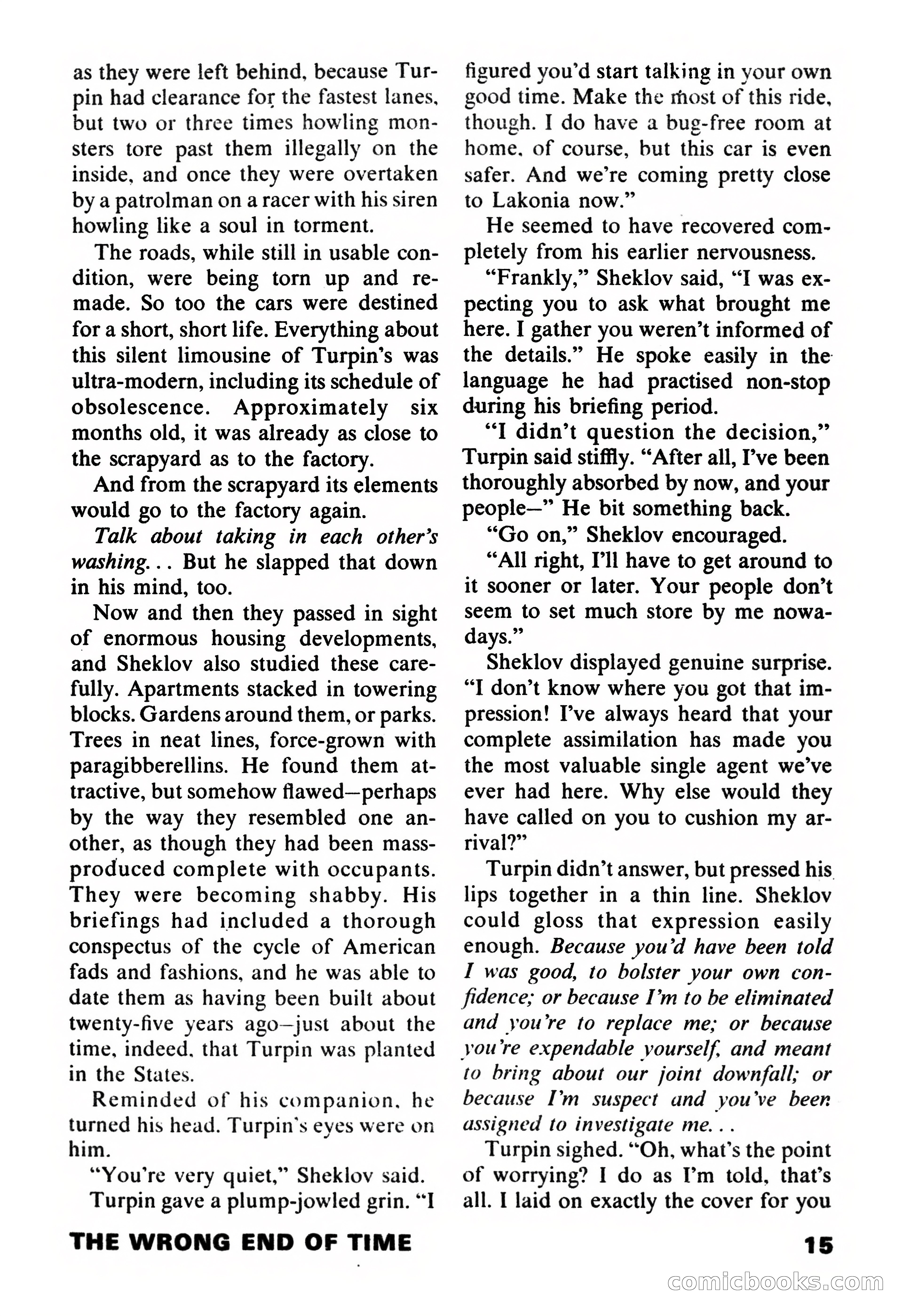 Amazing Stories, November 1971 — page 15 of 132