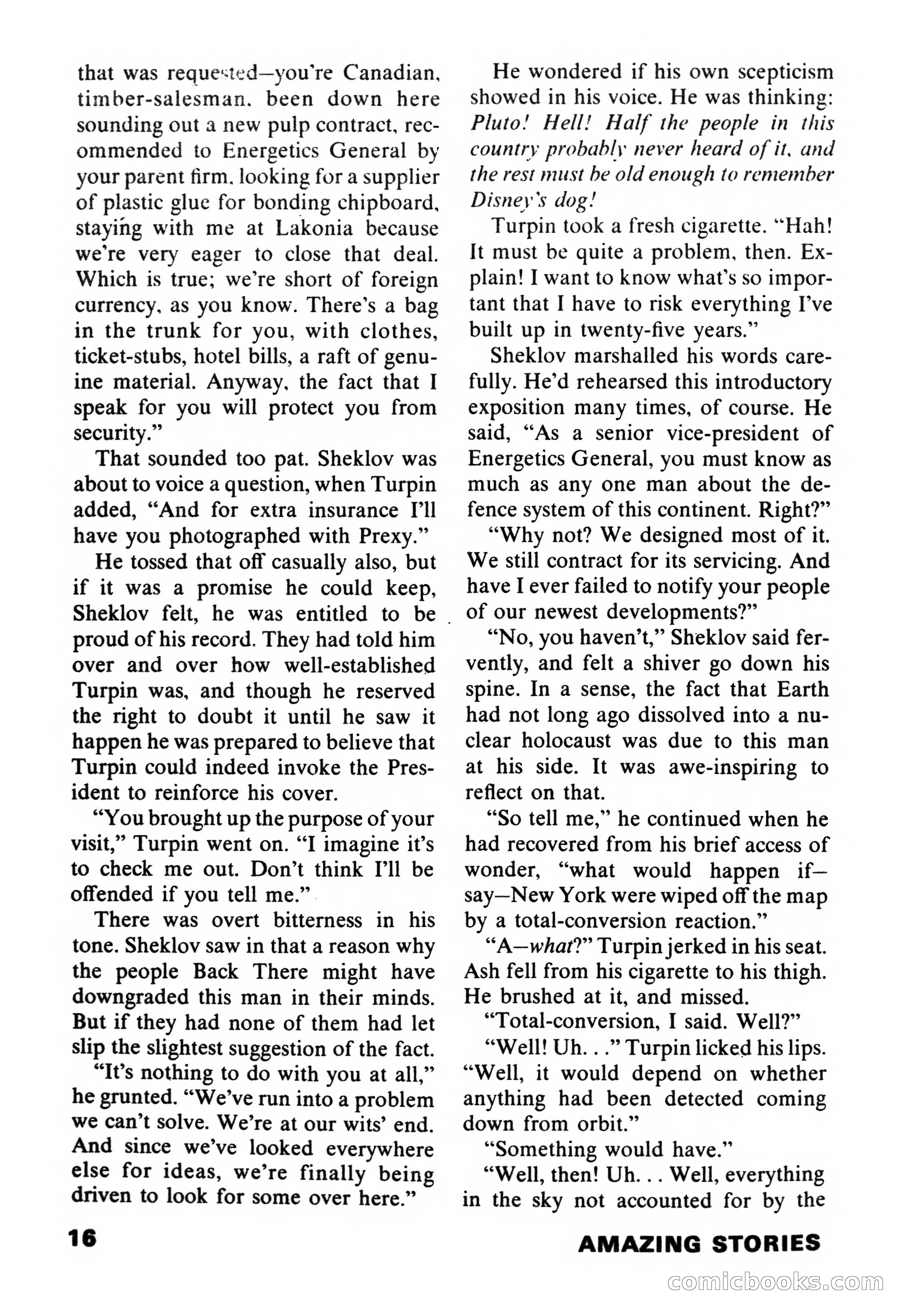 Amazing Stories, November 1971 — page 16 of 132