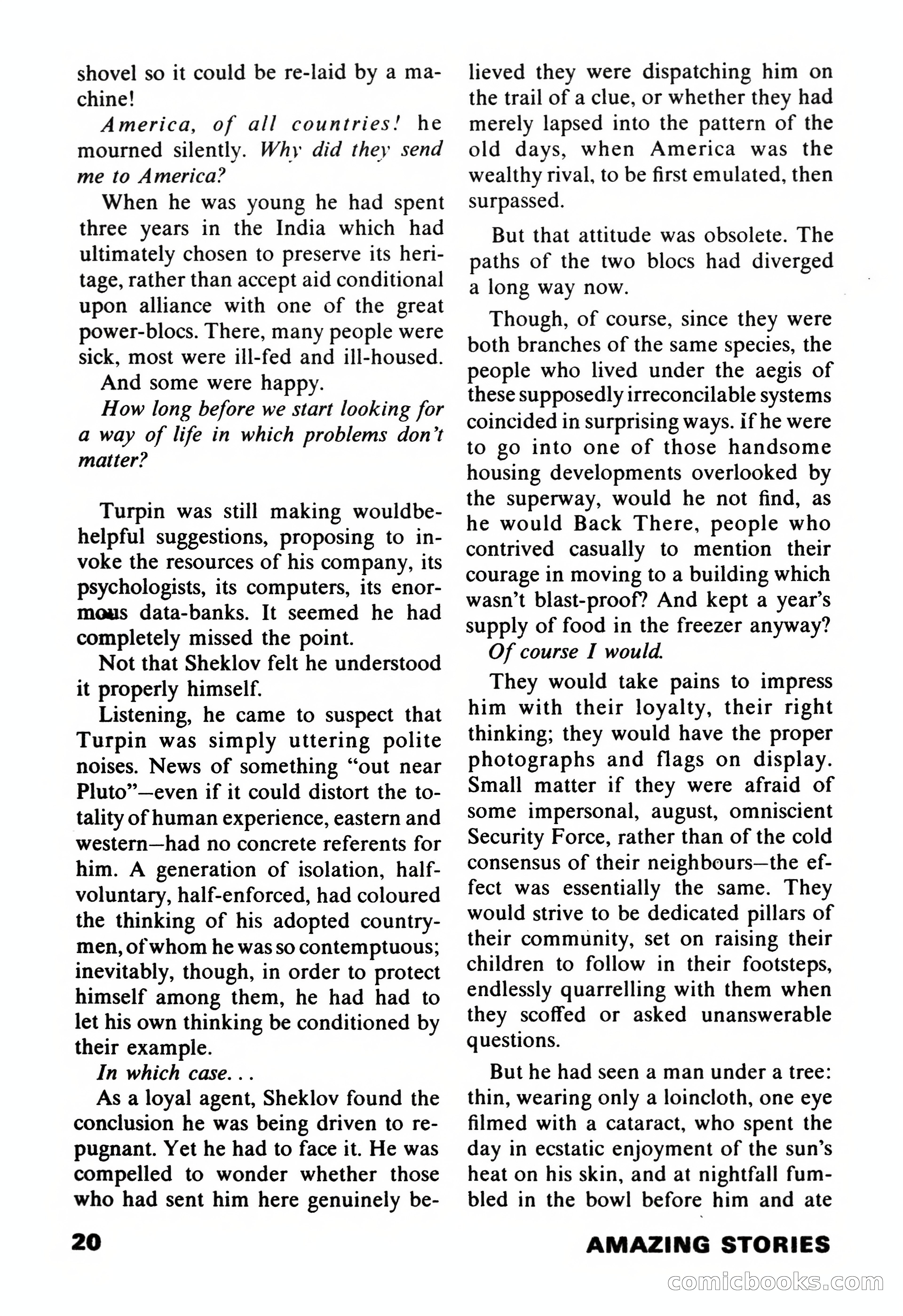 Amazing Stories, November 1971 — page 20 of 132