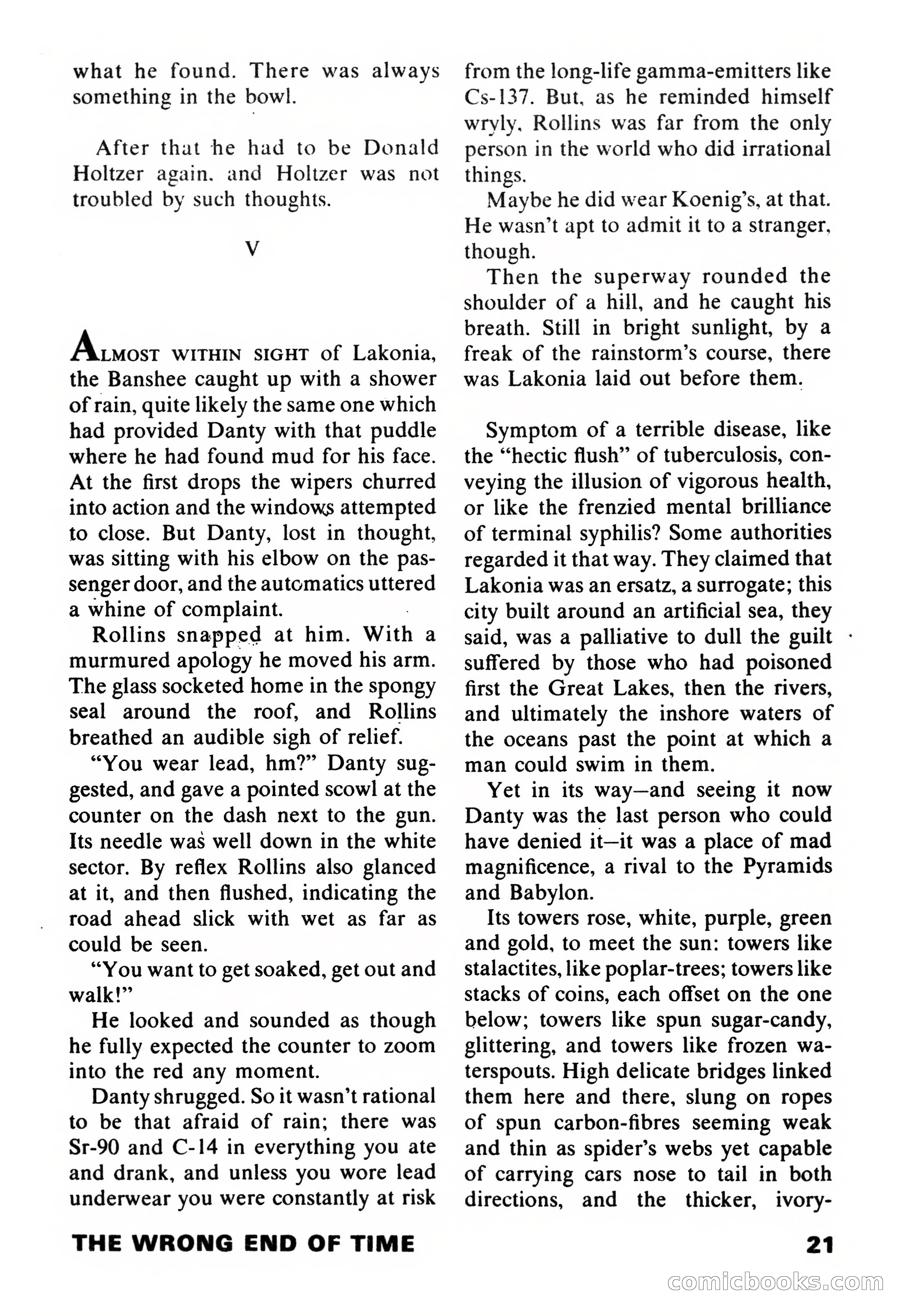 Amazing Stories, November 1971 — page 21 of 132