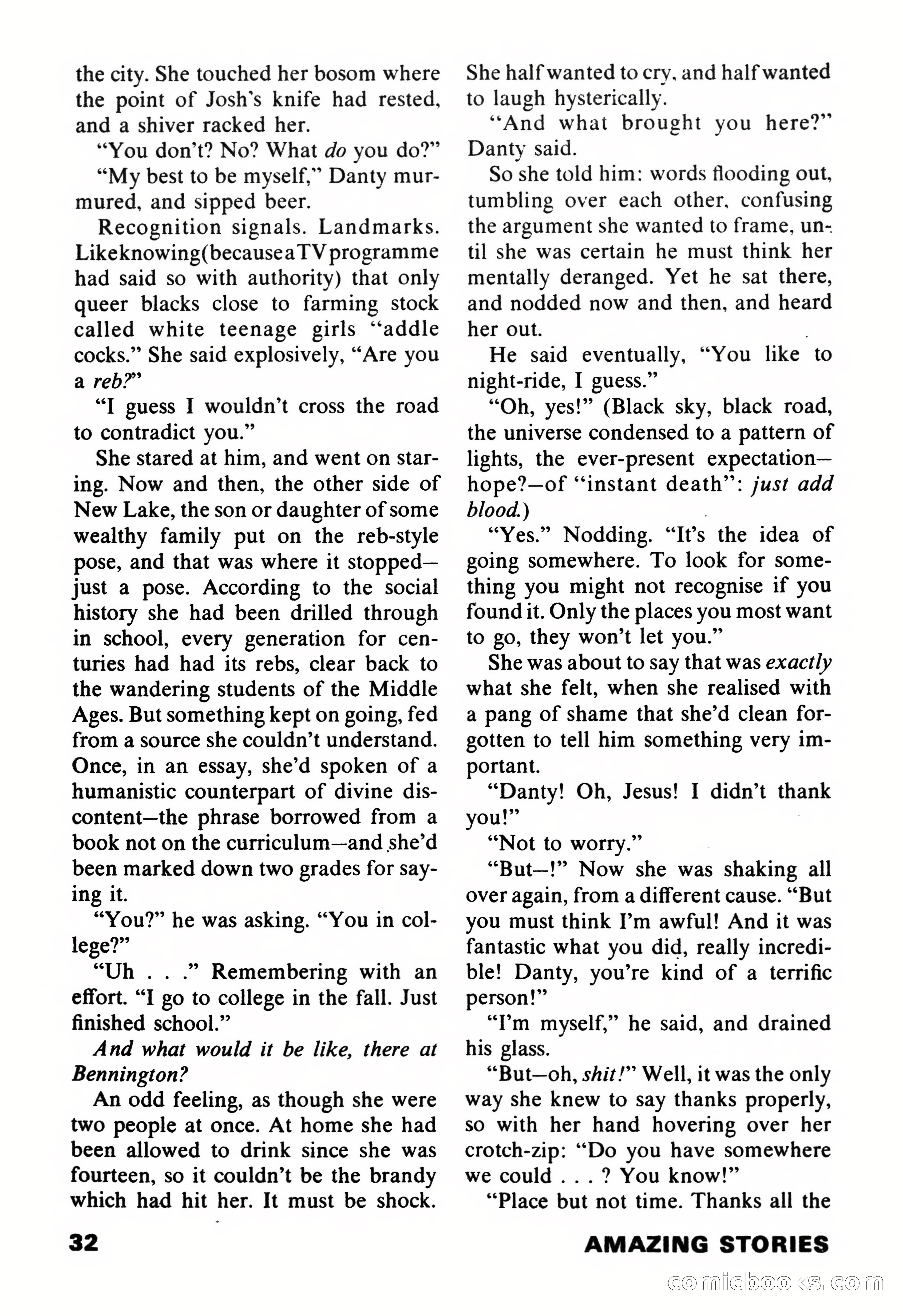 Amazing Stories, November 1971 — page 32 of 132