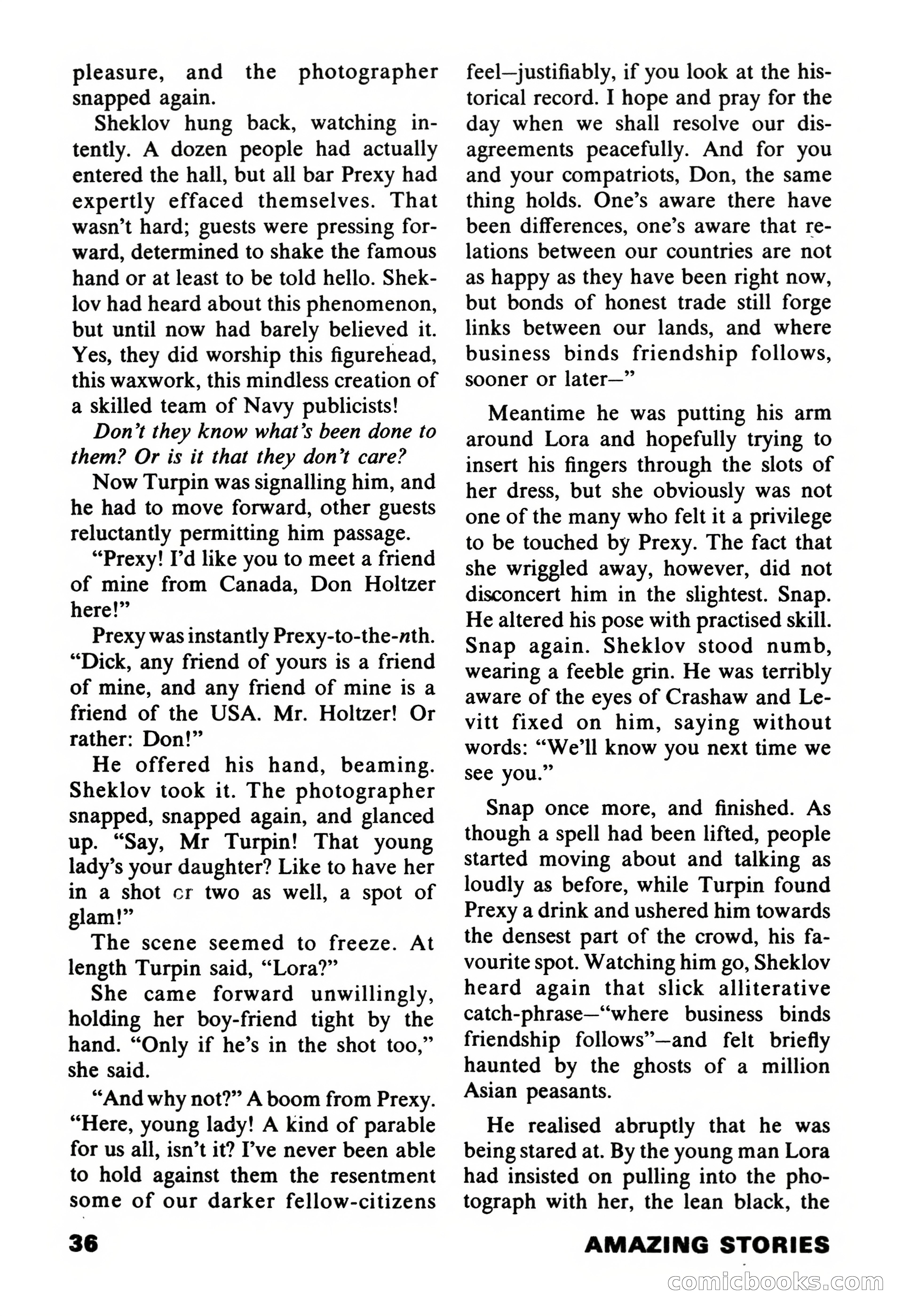 Amazing Stories, November 1971 — page 36 of 132