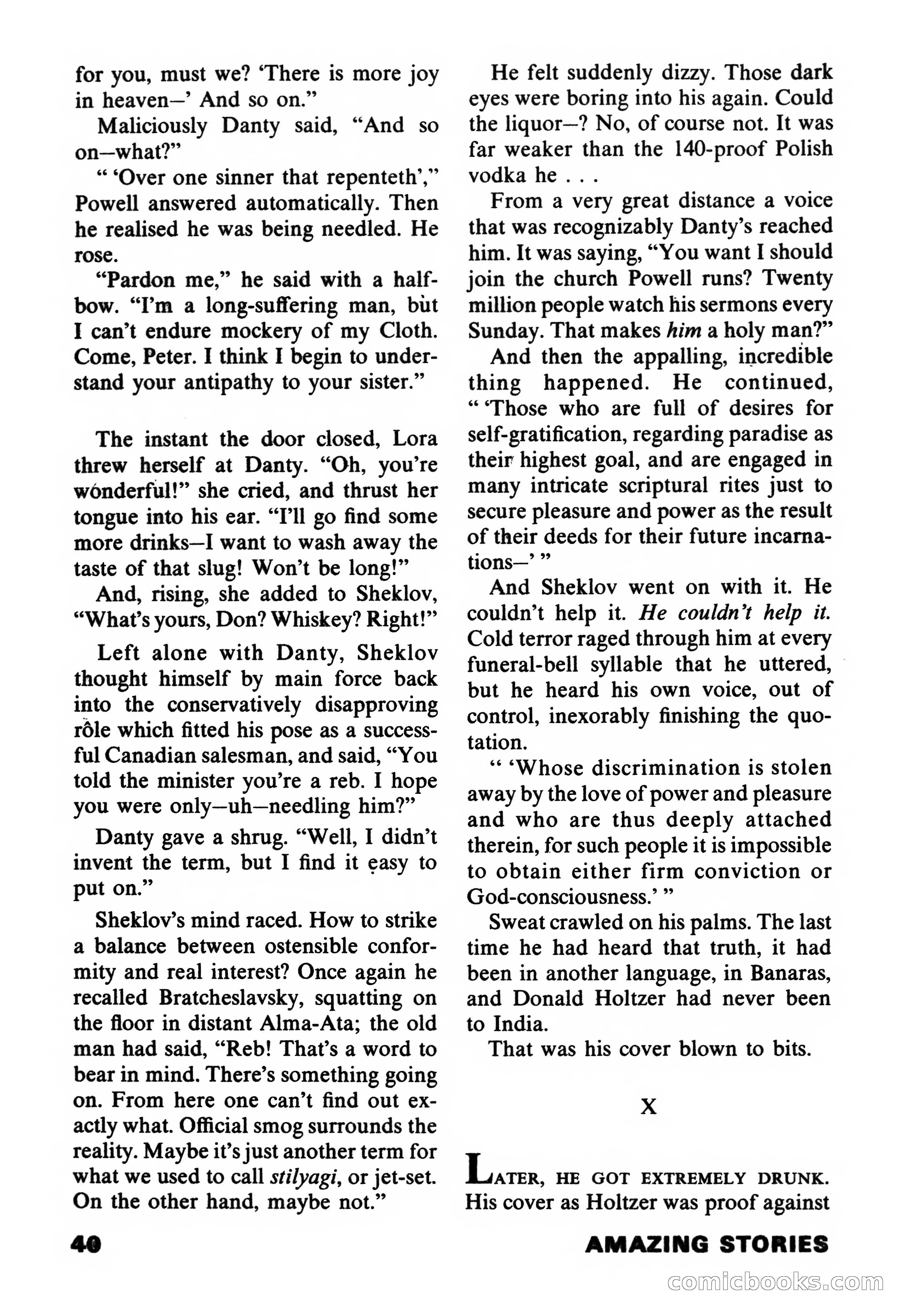 Amazing Stories, November 1971 — page 40 of 132