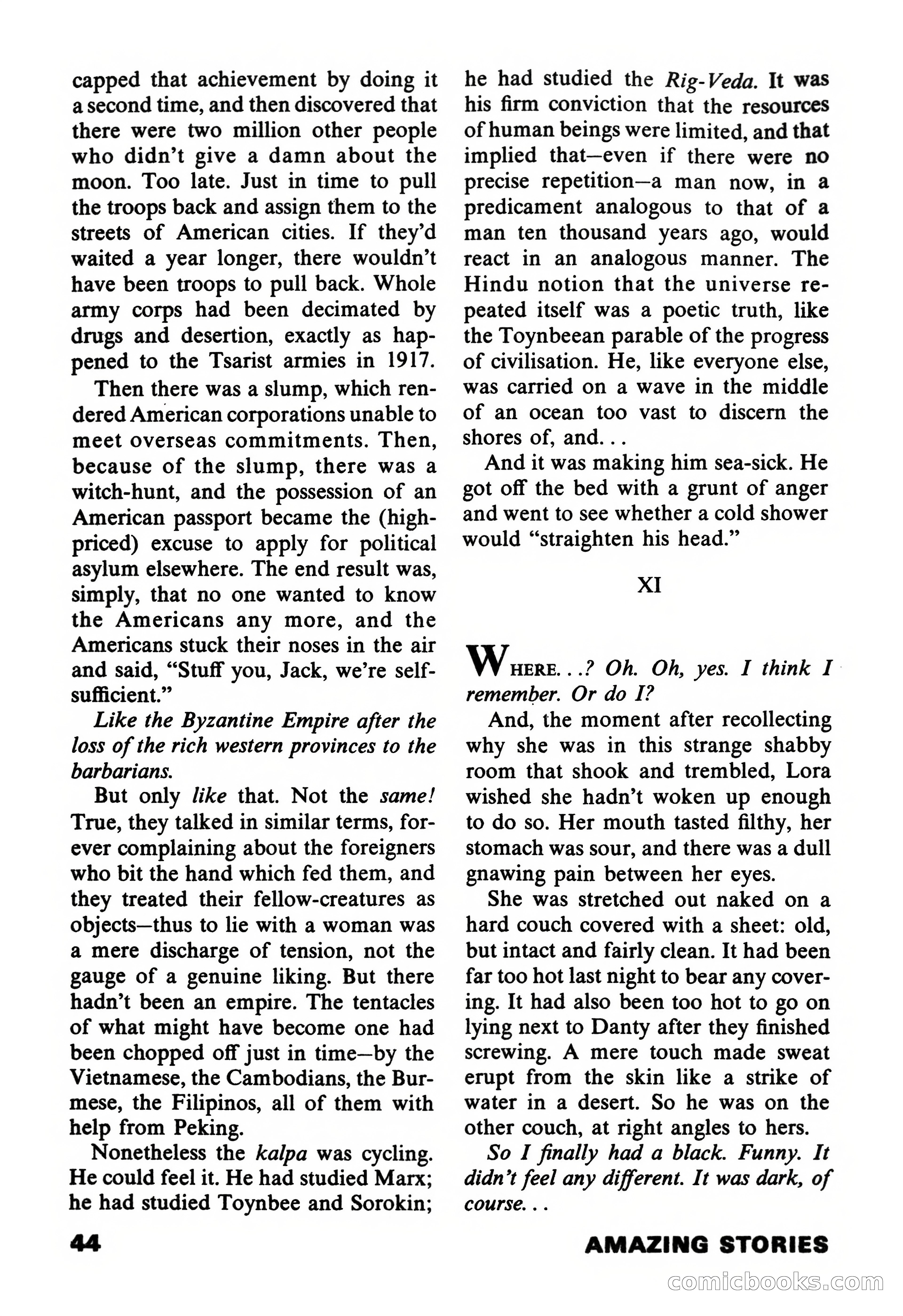 Amazing Stories, November 1971 — page 44 of 132