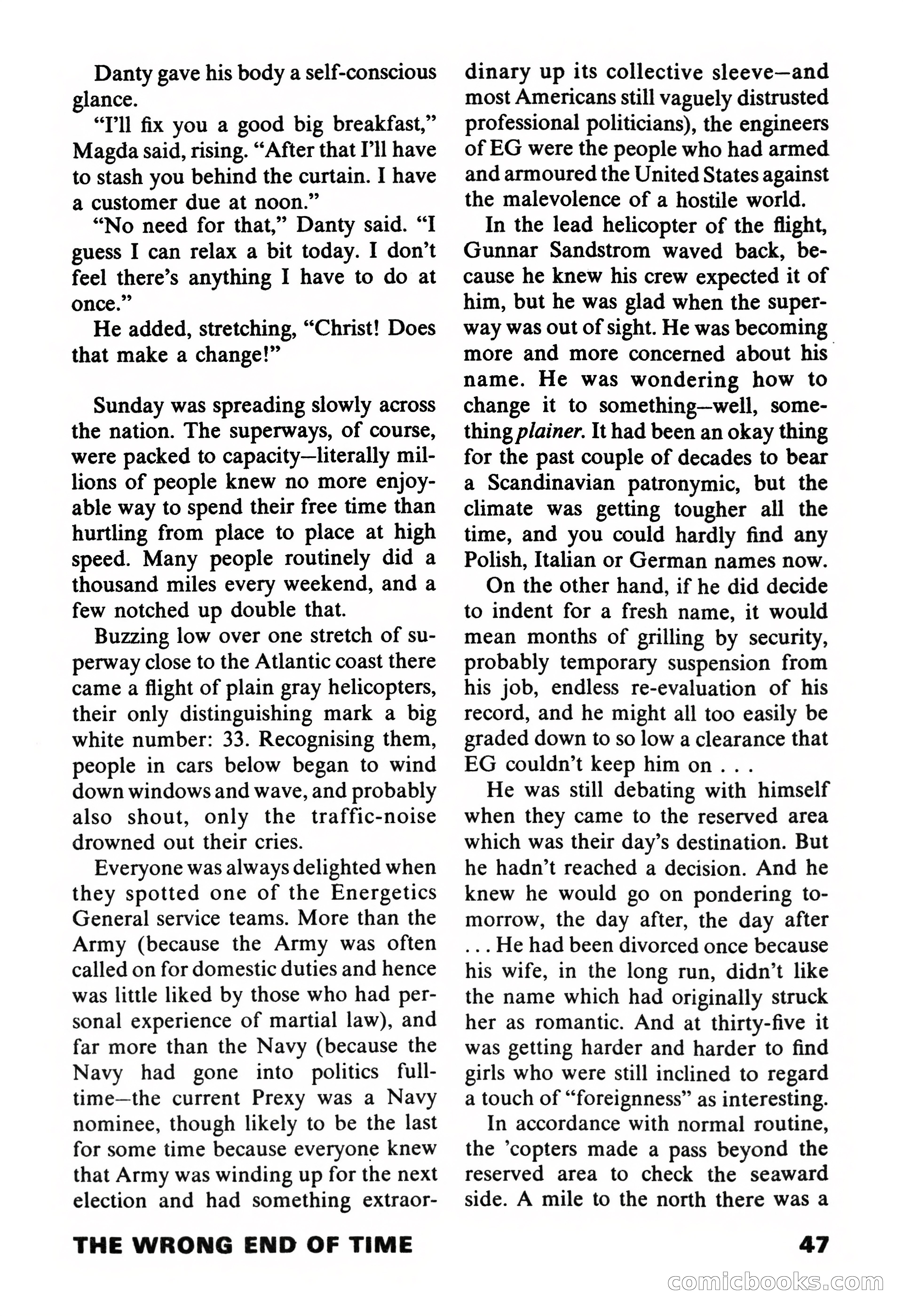 Amazing Stories, November 1971 — page 47 of 132