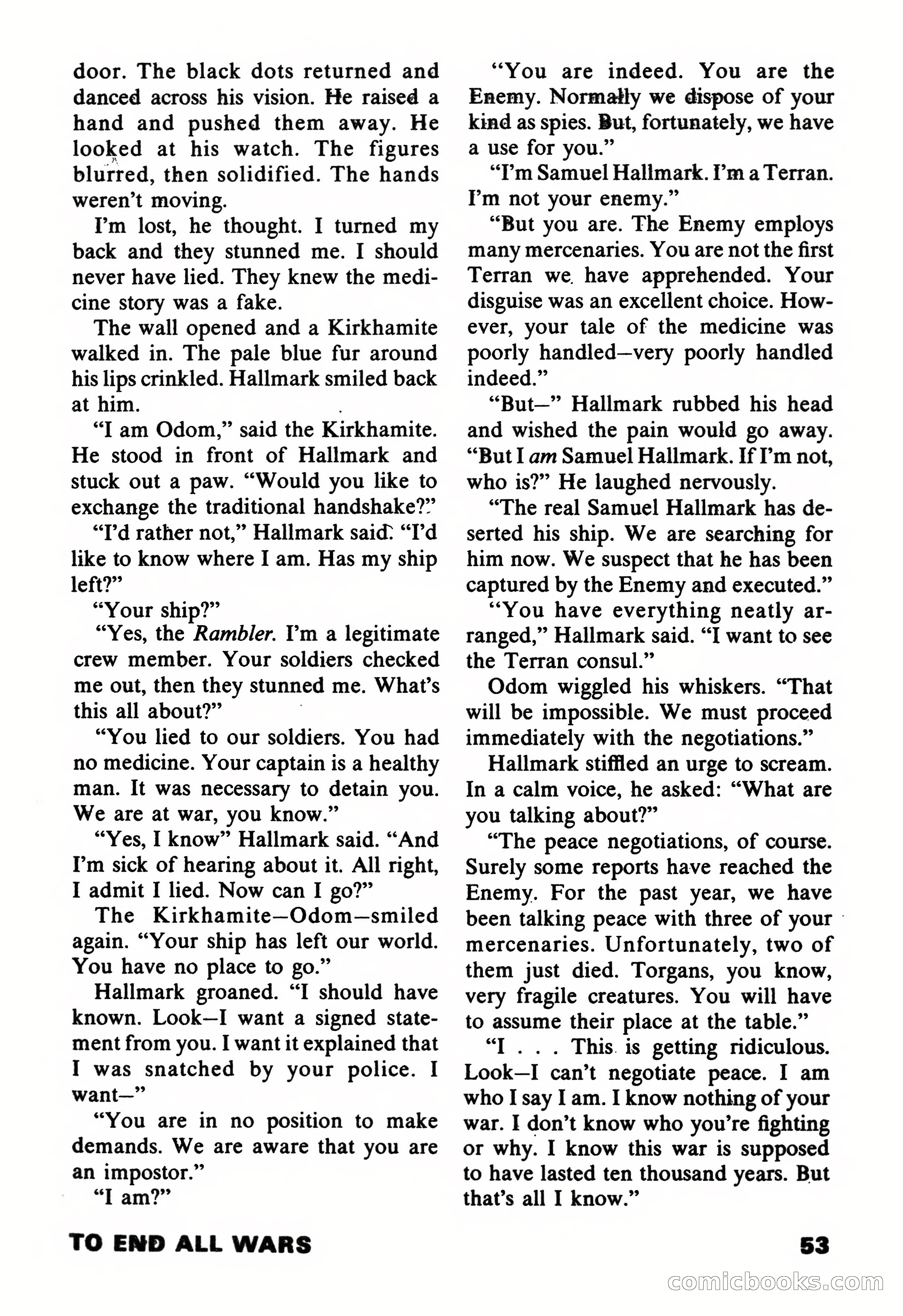Amazing Stories, November 1971 — page 53 of 132