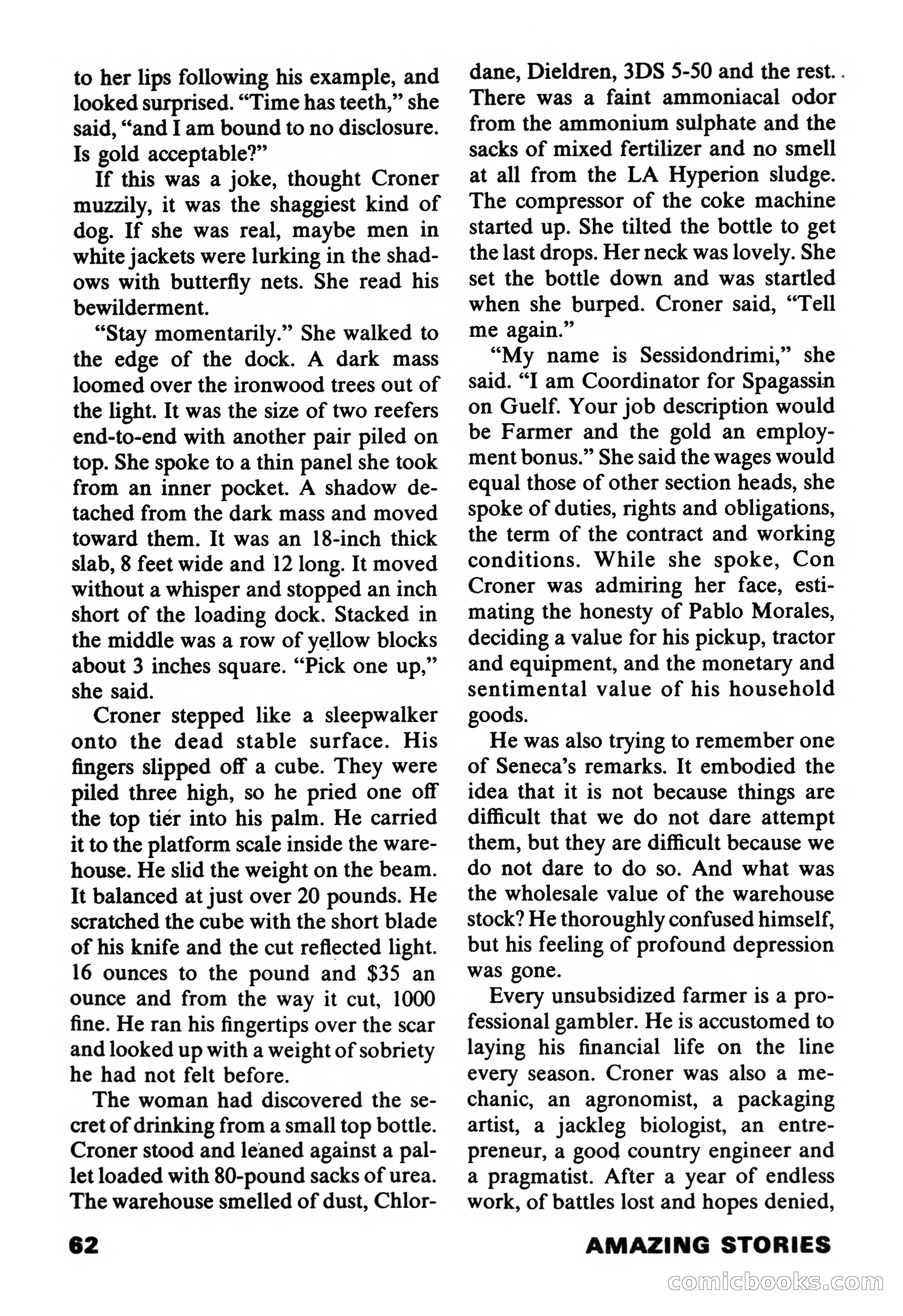 Amazing Stories, November 1971 — page 62 of 132